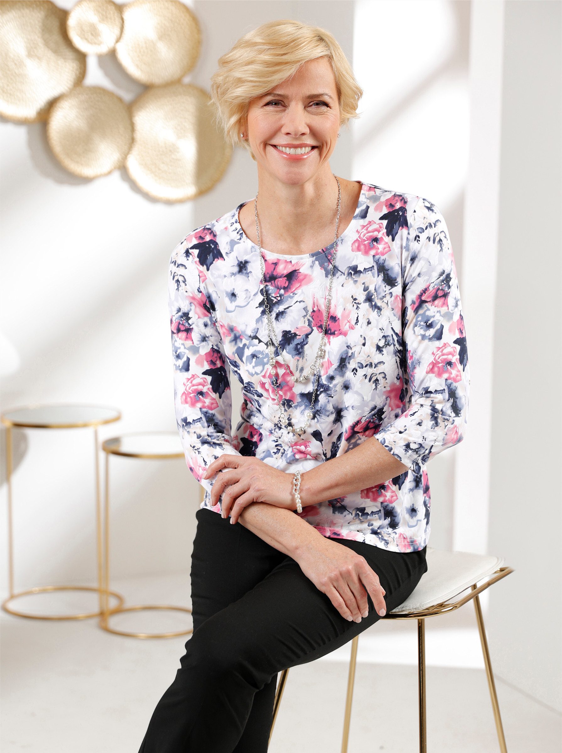 Witt T-Shirt Rundhals-Shirt 3/4-Arm