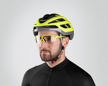 FORCE Fahrradhelm Helm FORCE LYNX. fluo-grau L-XL