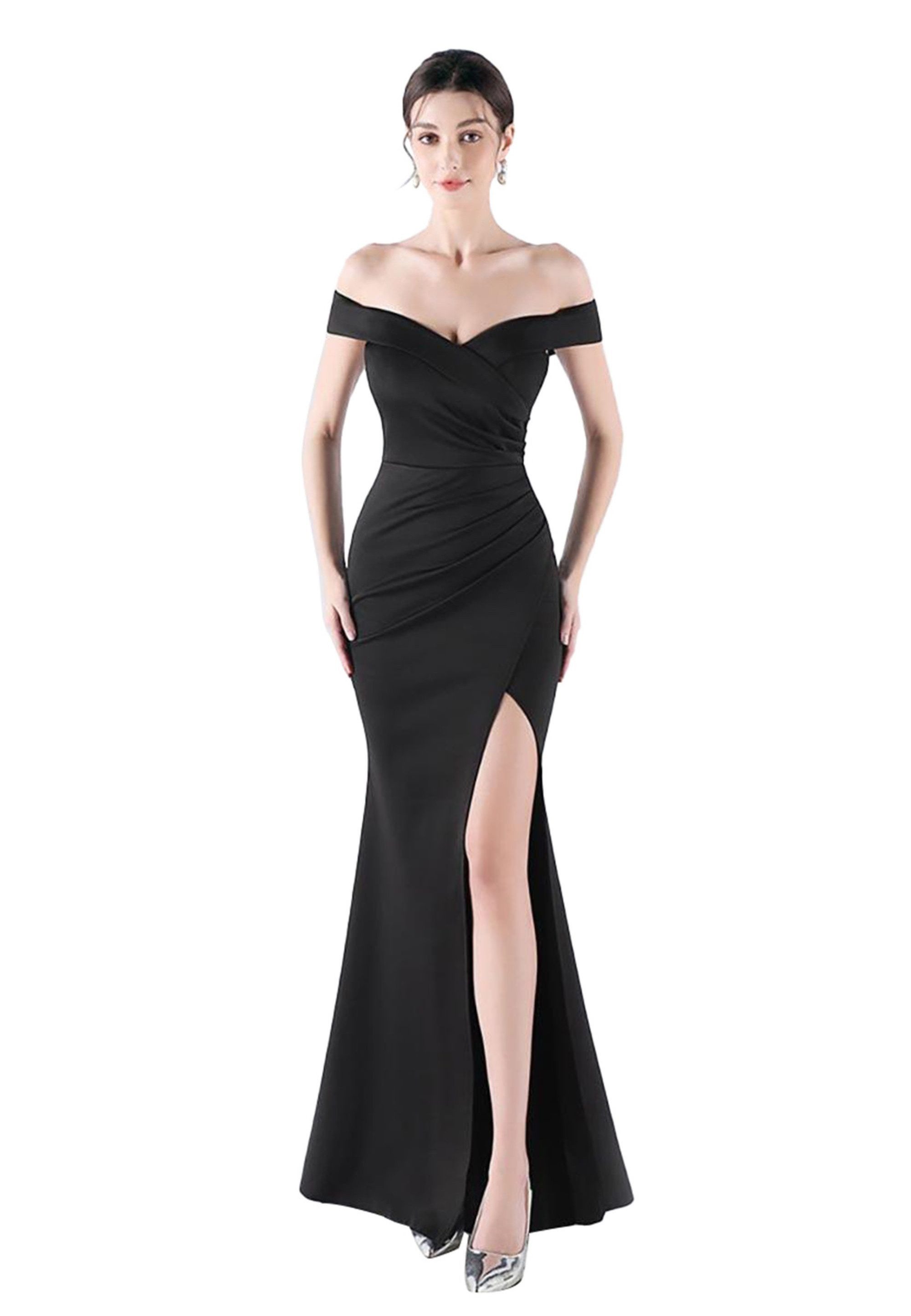 Moda Minx Jerseykleid Zara Off Shoulder Dress mit schulterfreiem Design