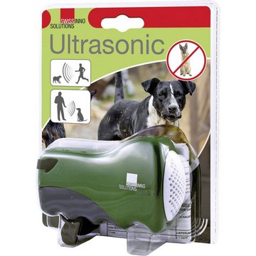 Swissinno Ultraschall-Tierabwehr Mobiler Tiertrainer & Tierabwehrgerät für Hunde