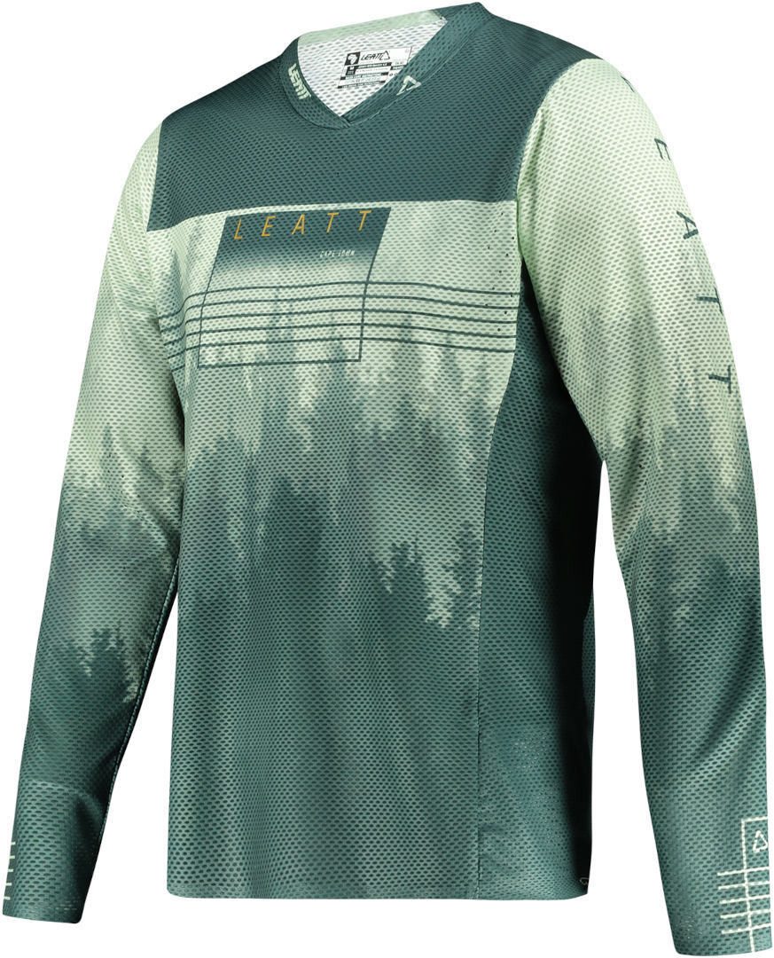 Leatt Fahrradjacke MTB Gravity 4.0 Fahrrad Jersey Atmungsaktiv schmutzabweisend belüftet reflektierende robust