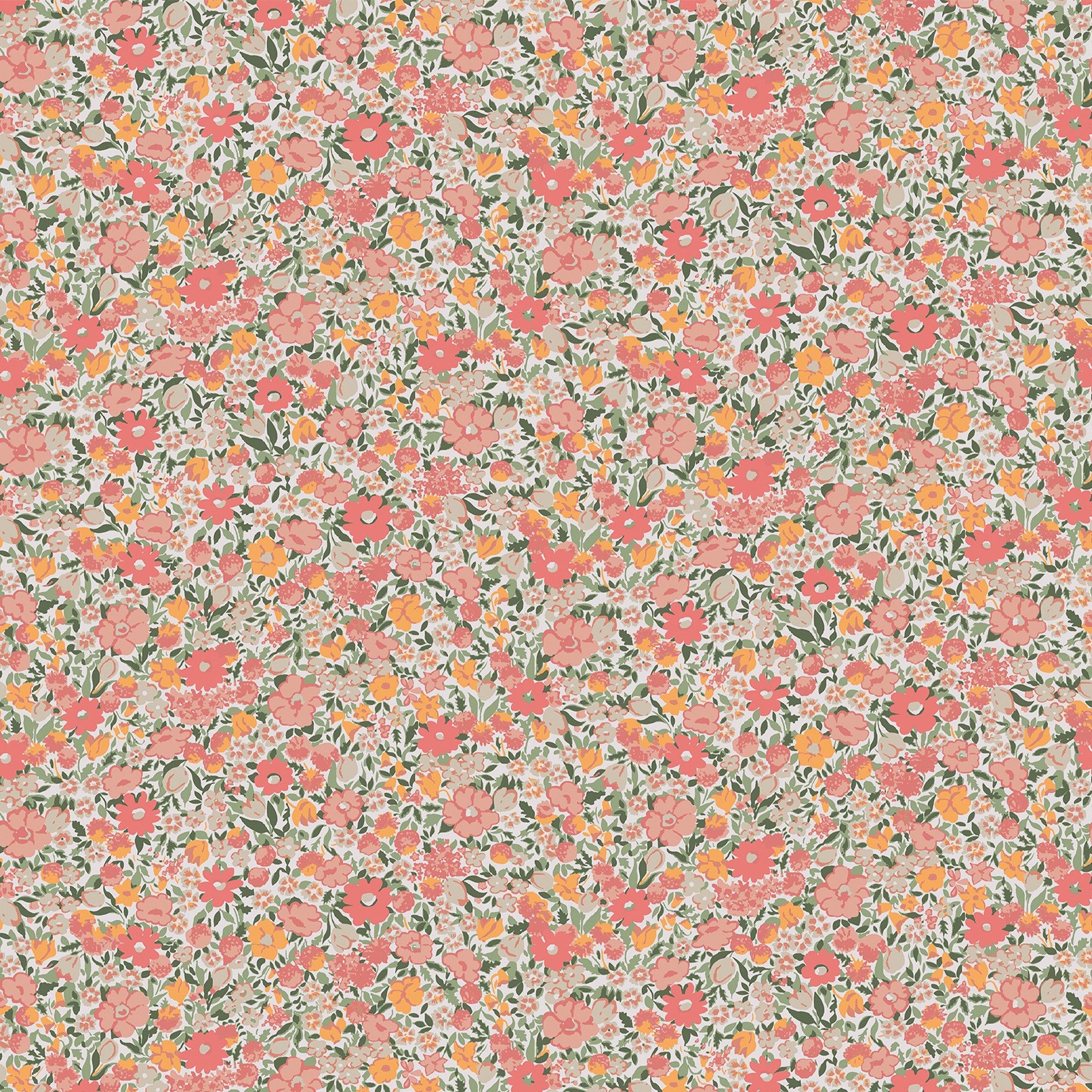 LAURA ASHLEY Vliestapete Loveston, glatt, geblümt, (1 St), 10mx52cm (ca. 5m2)