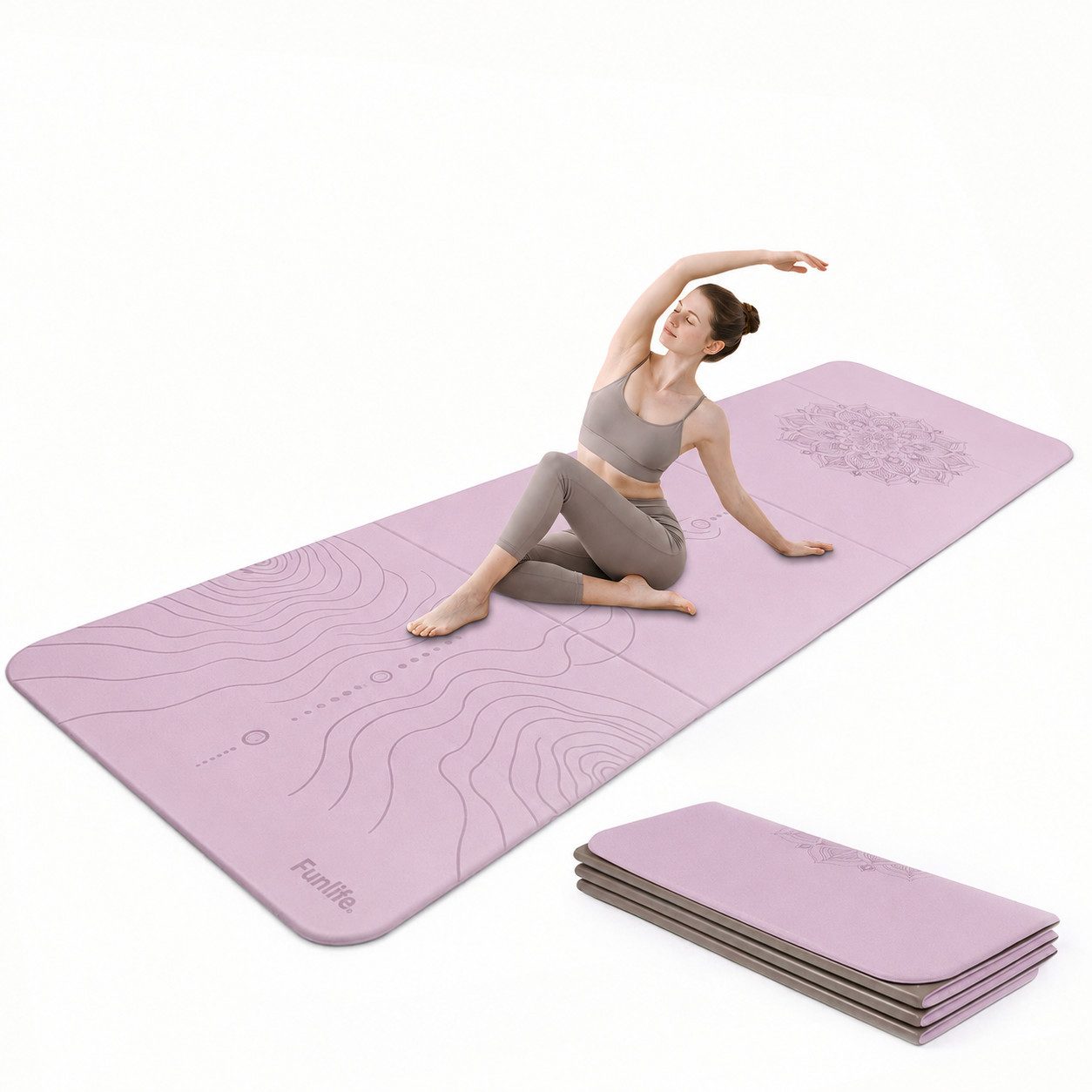 FunLife Yogamatte FOLD Design-Edition