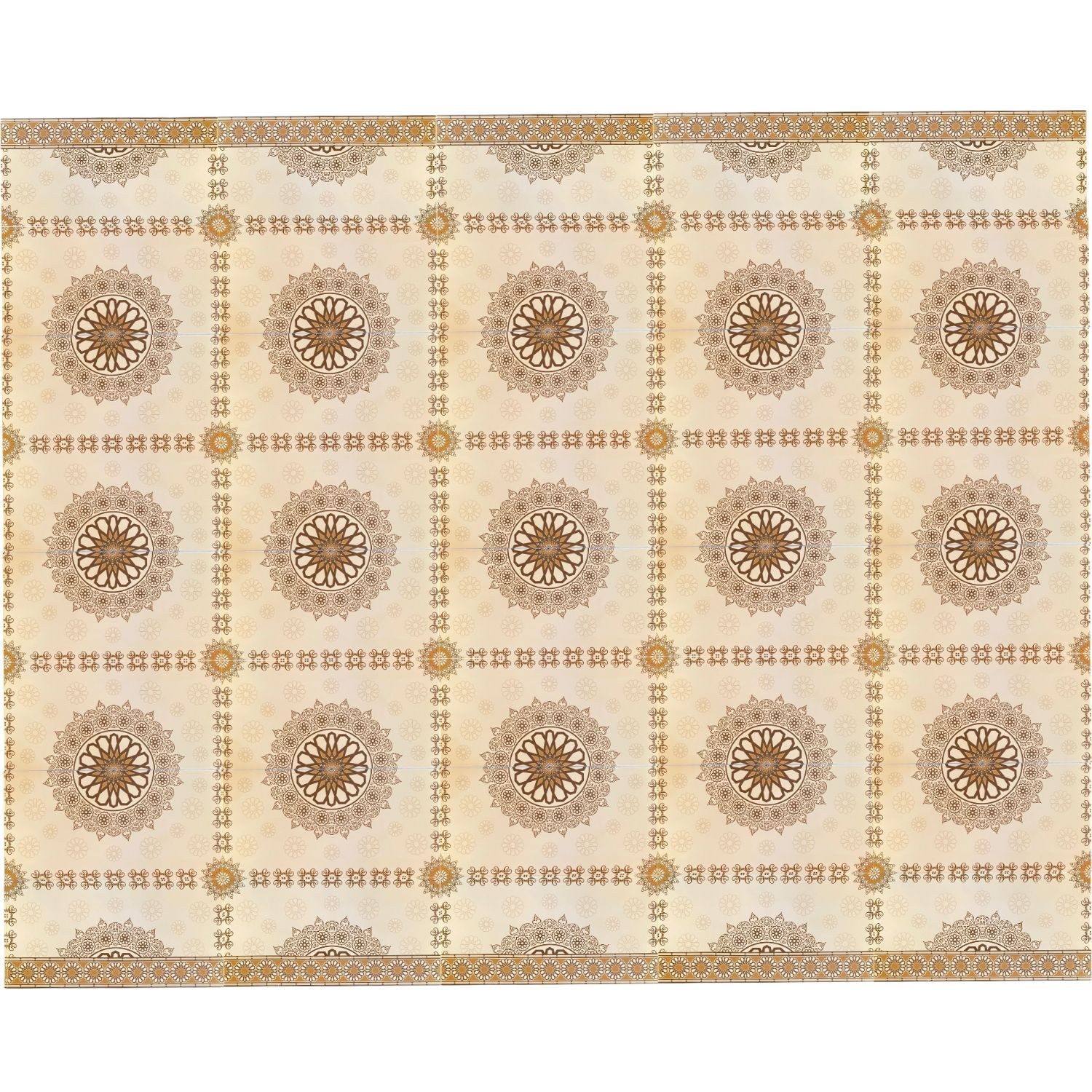 Marrakesch Orient & Mediterran Interior Wandfliese Orientalische Wandfliesen Плитка Damaskus 1 qm - Muster 13, 1qm Плитка Muster 13