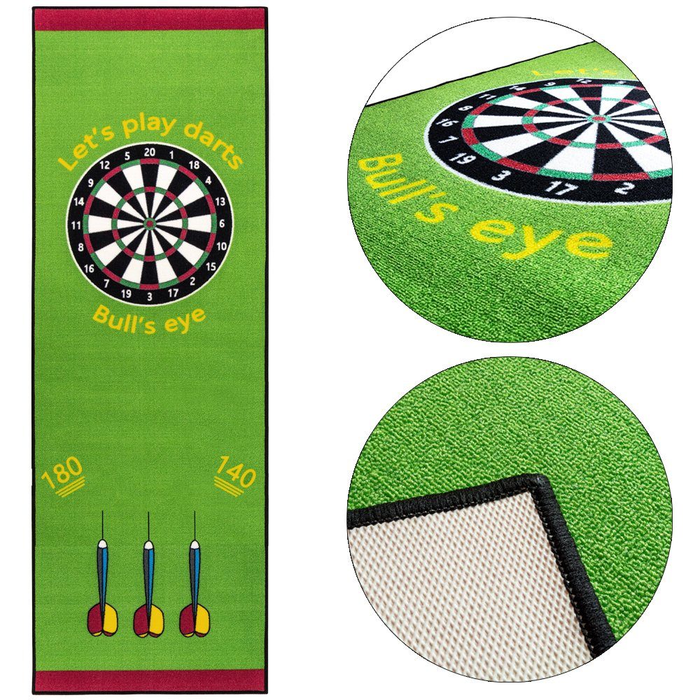 Dartmatte Dart Matte Dartteppich Turnier Matte Dartmatte Darts 237x80 cm Auswahl