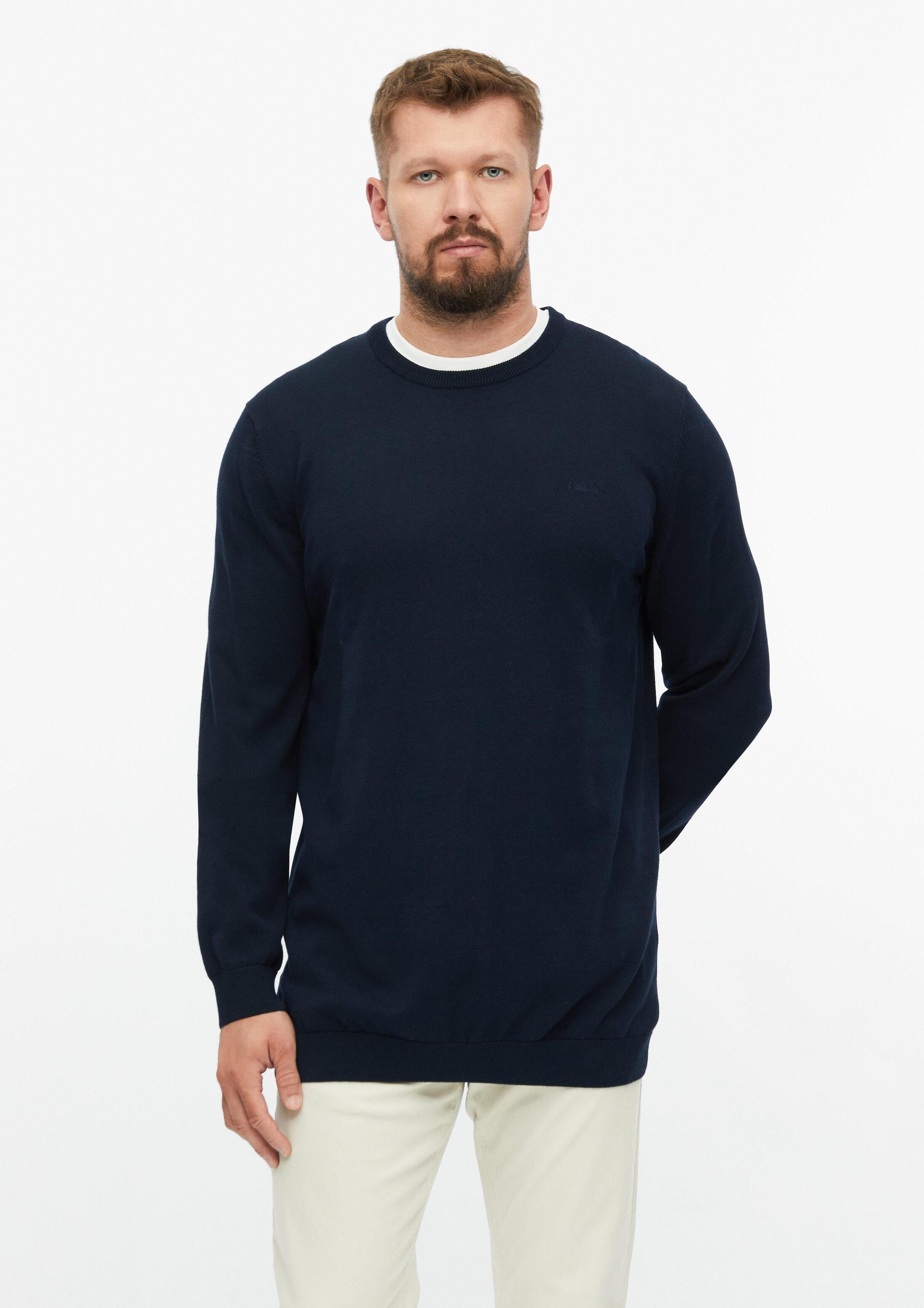 s.Oliver Longpullover Strickpullover Strickpullover