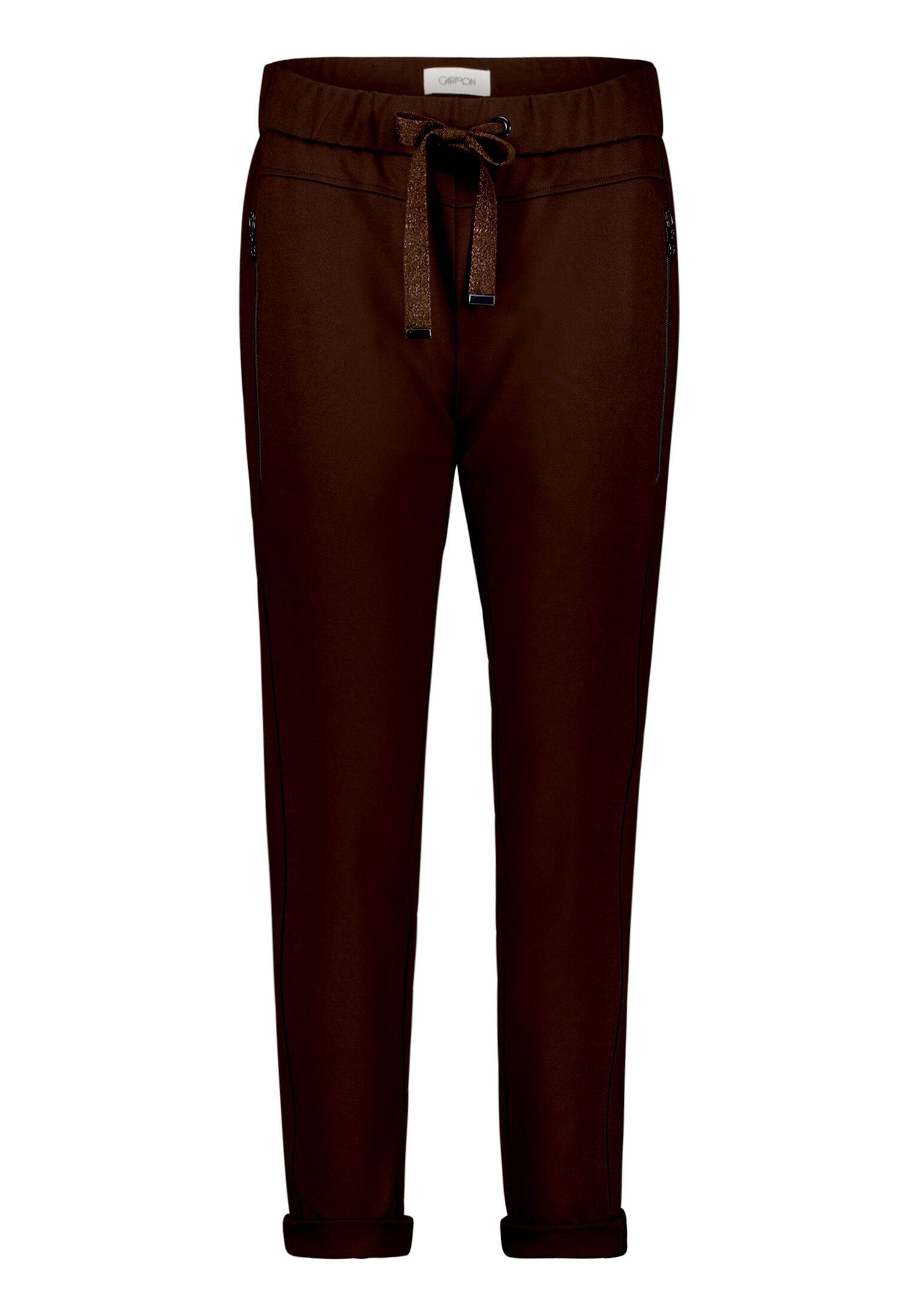 Cartoon Schlupfhose Damen mit Reißverschlusstaschen