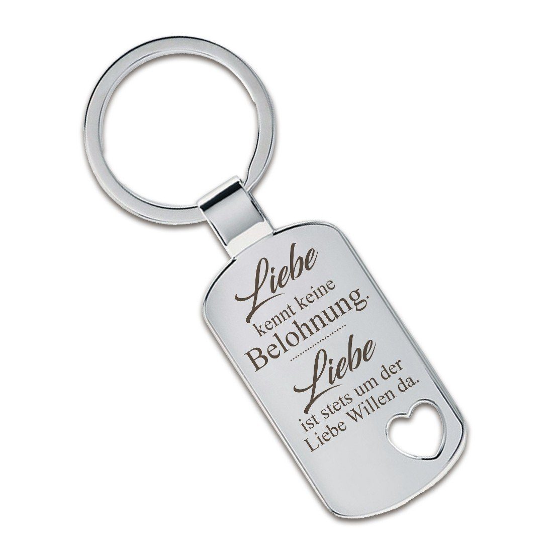 Lieblingsmensch Schlüsselanhänger Liebe kennt keine Belohnung. Liebe