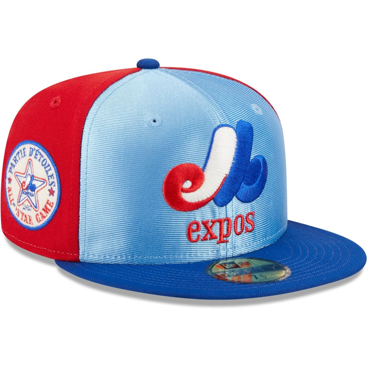 Expos 59Fifty Era Cap New BLUES Montreal Fitted