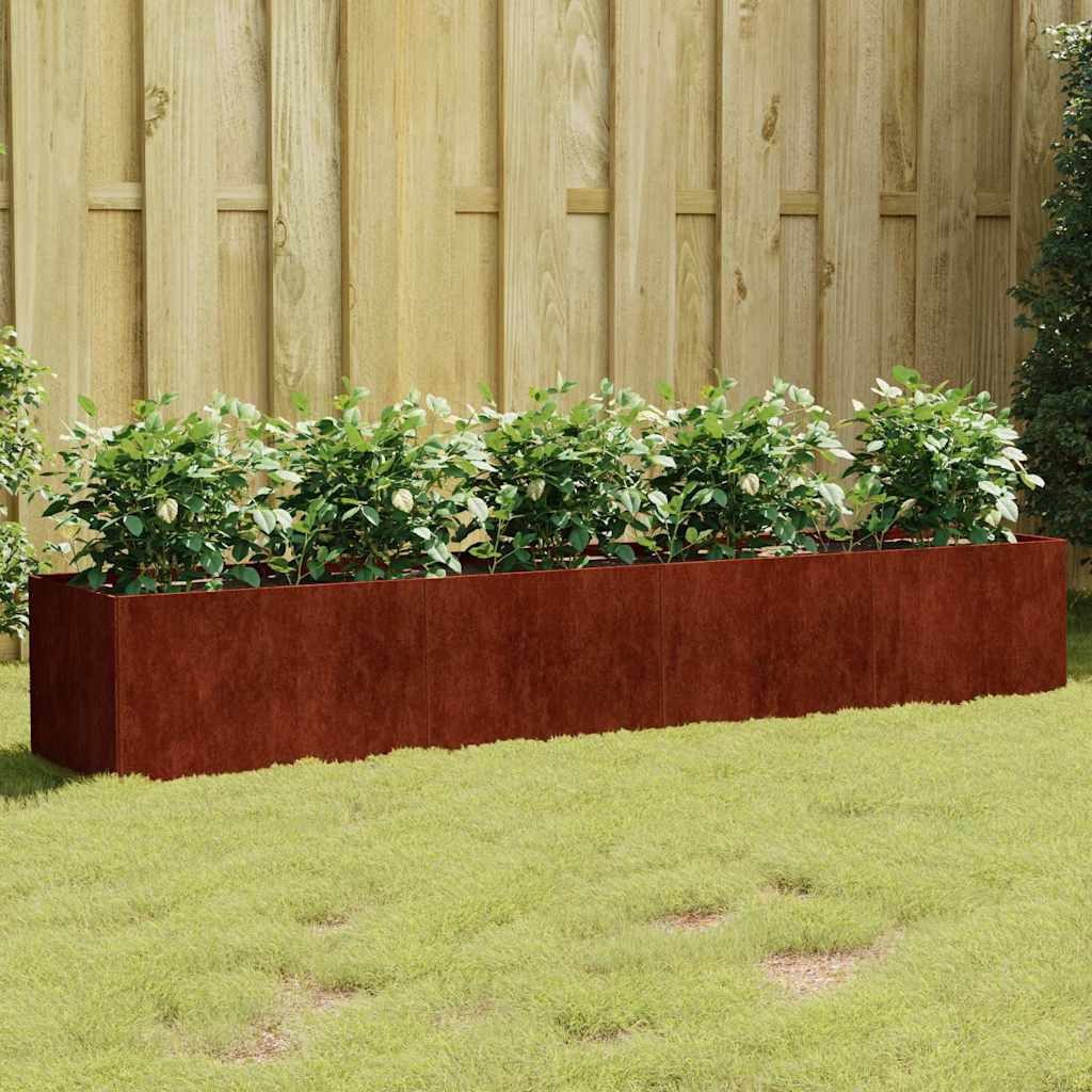 vidaXL Hochbeet Hochbeet 200x40x40 cm Cortenstahl (1 St) – Bild 2 von 5