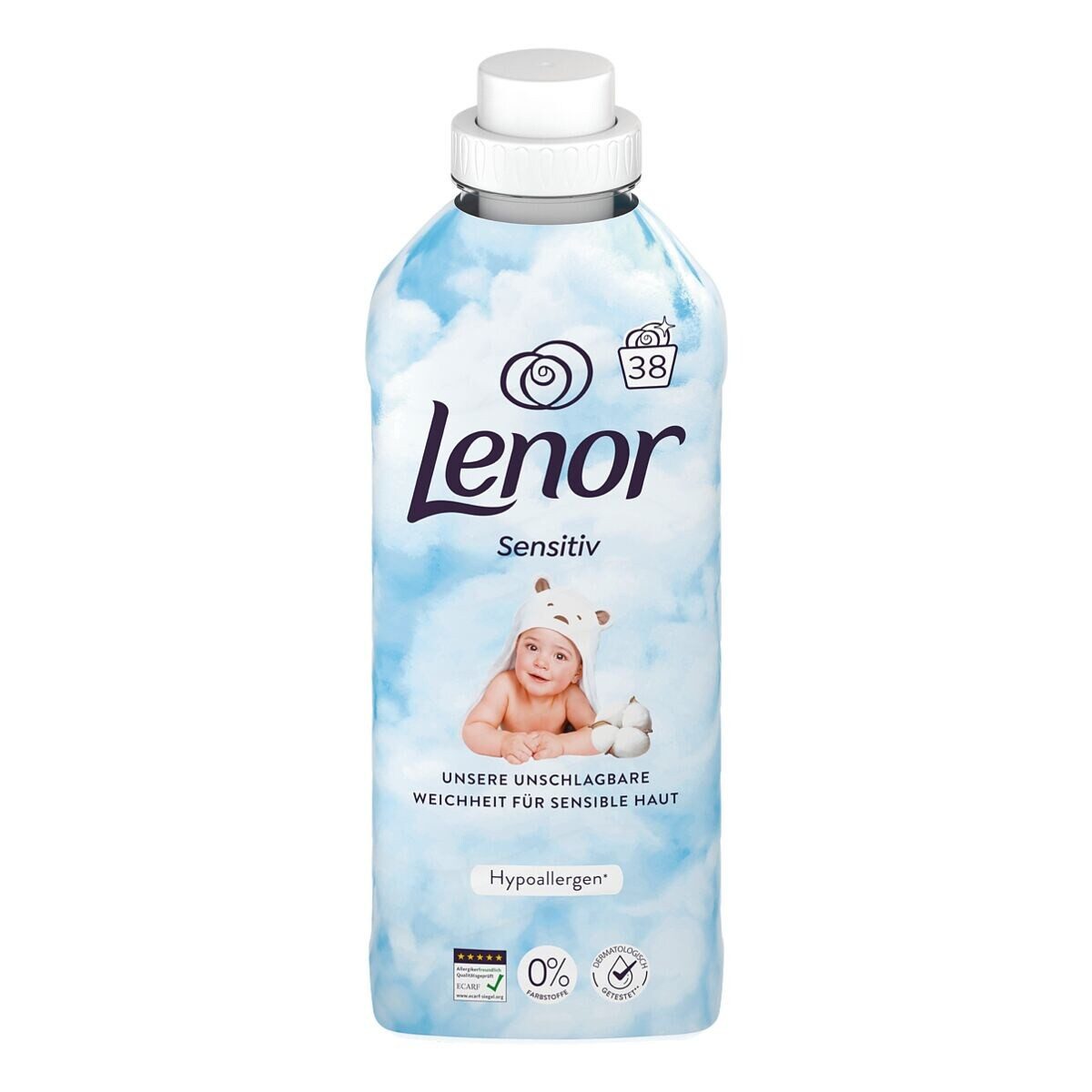 LENOR Sensitiv Weichspüler (38 WL, 798 ml)