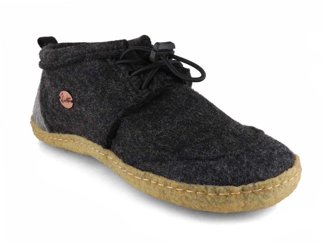 WoolFit Nomad Barfußschuhe Hausschuh mit Nullabsatz