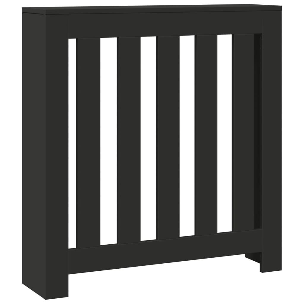 vidaXL Heizkörper-Wäschetrockner Heizkörperverkleidung Schwarz 78x20x82 cm günstig online kaufen
