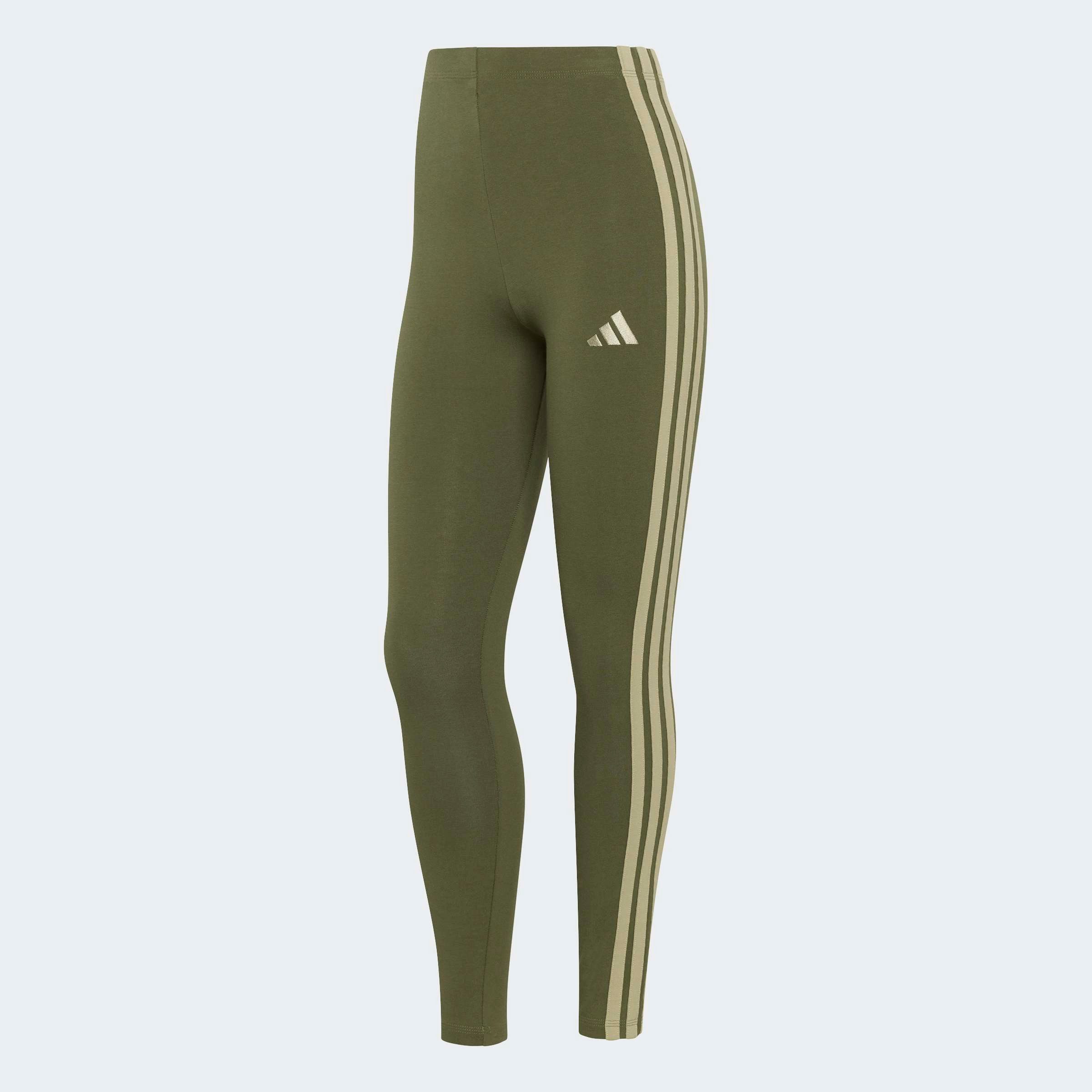 Trainingstights ESSENTIALS 3-STREIFEN COTTON LEGGINGS