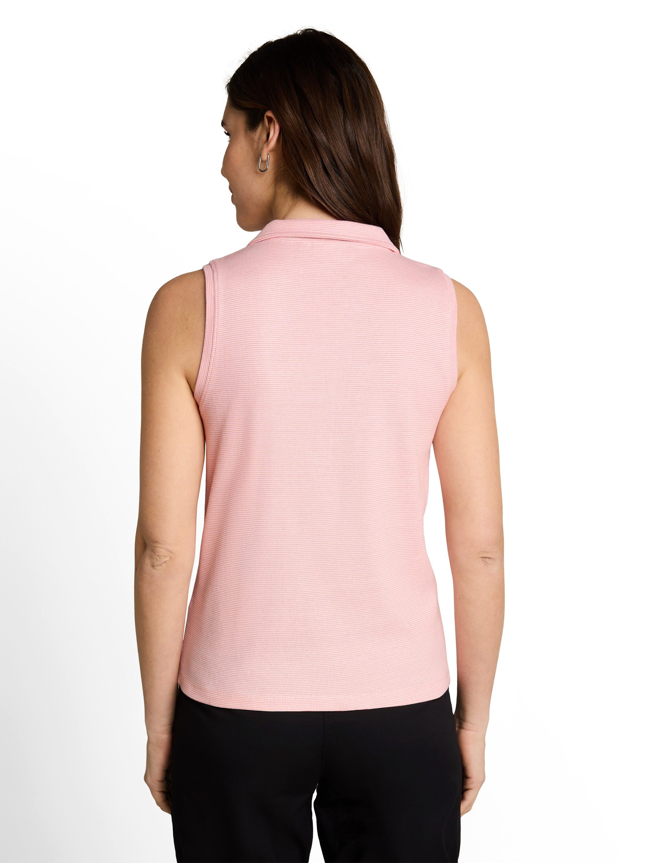TOM TAILOR Poloshirt Sommertop gestreift mit Polokragen – Bild 2 von 5