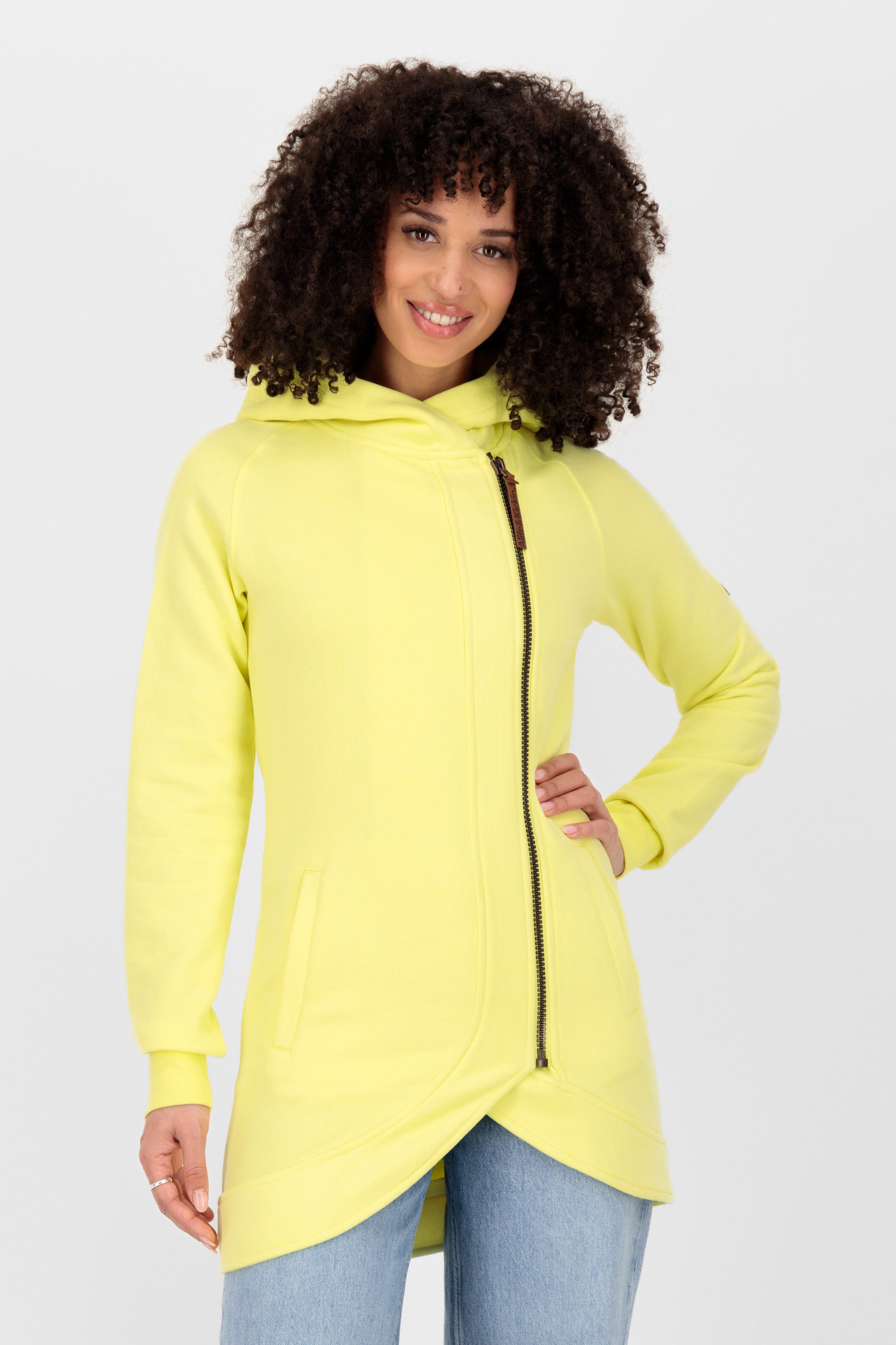 Alife & Kickin Kapuzensweatjacke BibianeAK A Sweat Jacket Damen Kapuzensweatjacke, Jacke