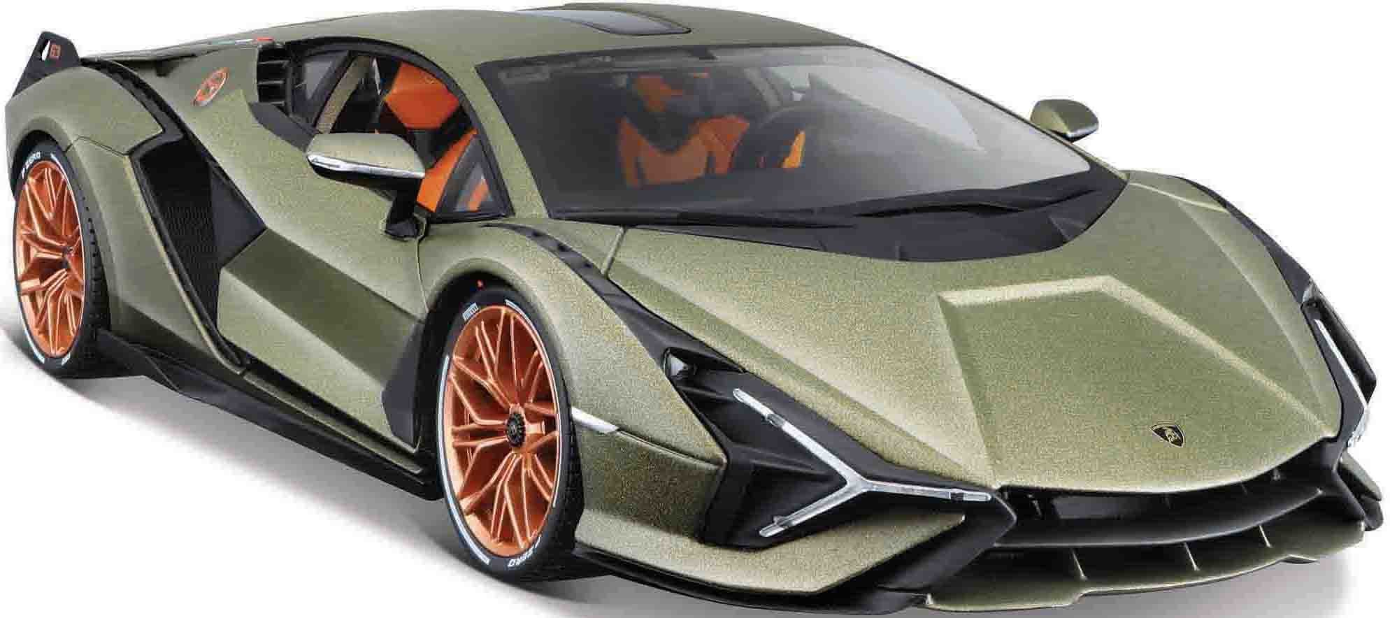 Bburago collector car Lamborghini Sian FKP 37, scale 1:18