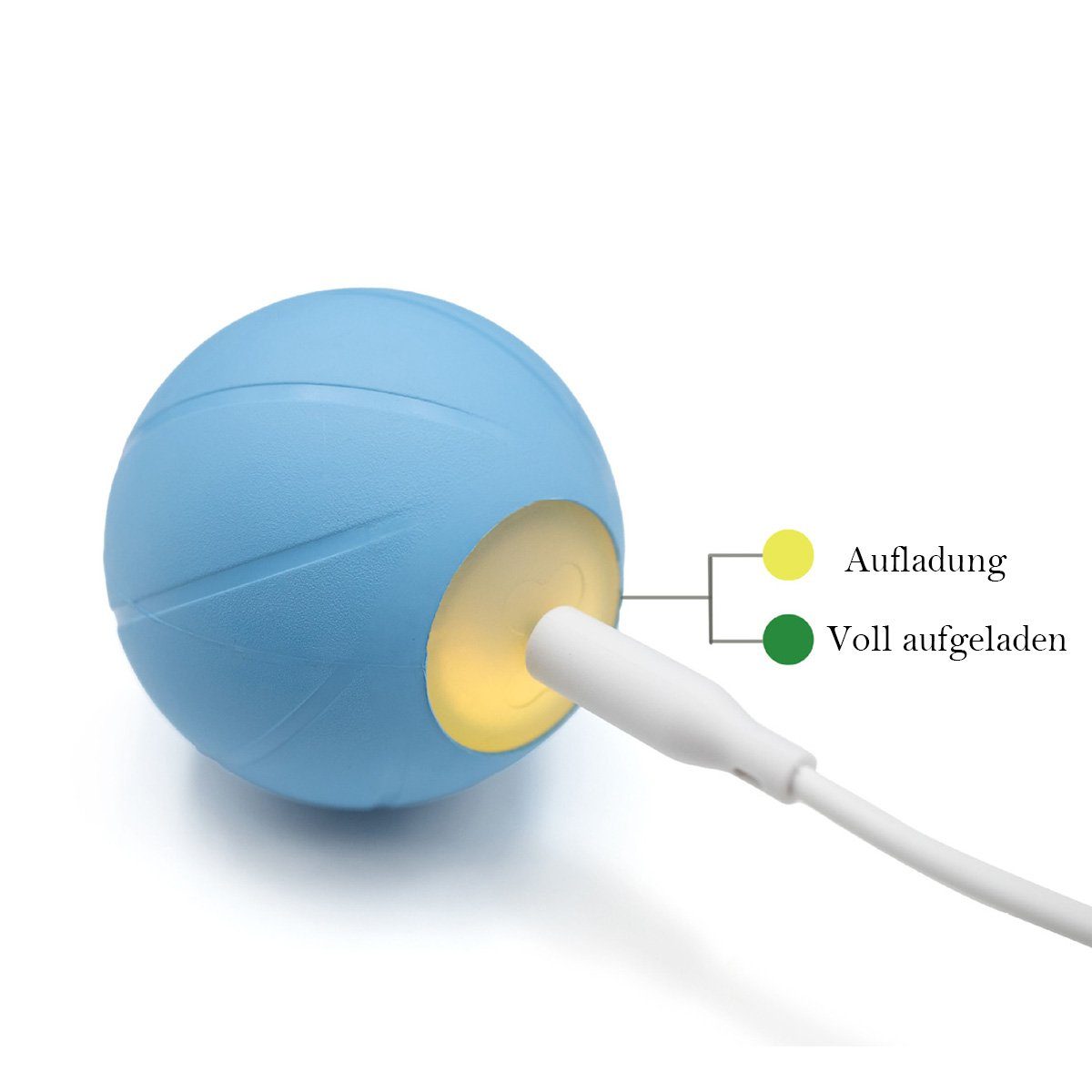 Hunde Orange Spielzeugball Tierball interaktiver für Intelligenter Welikera