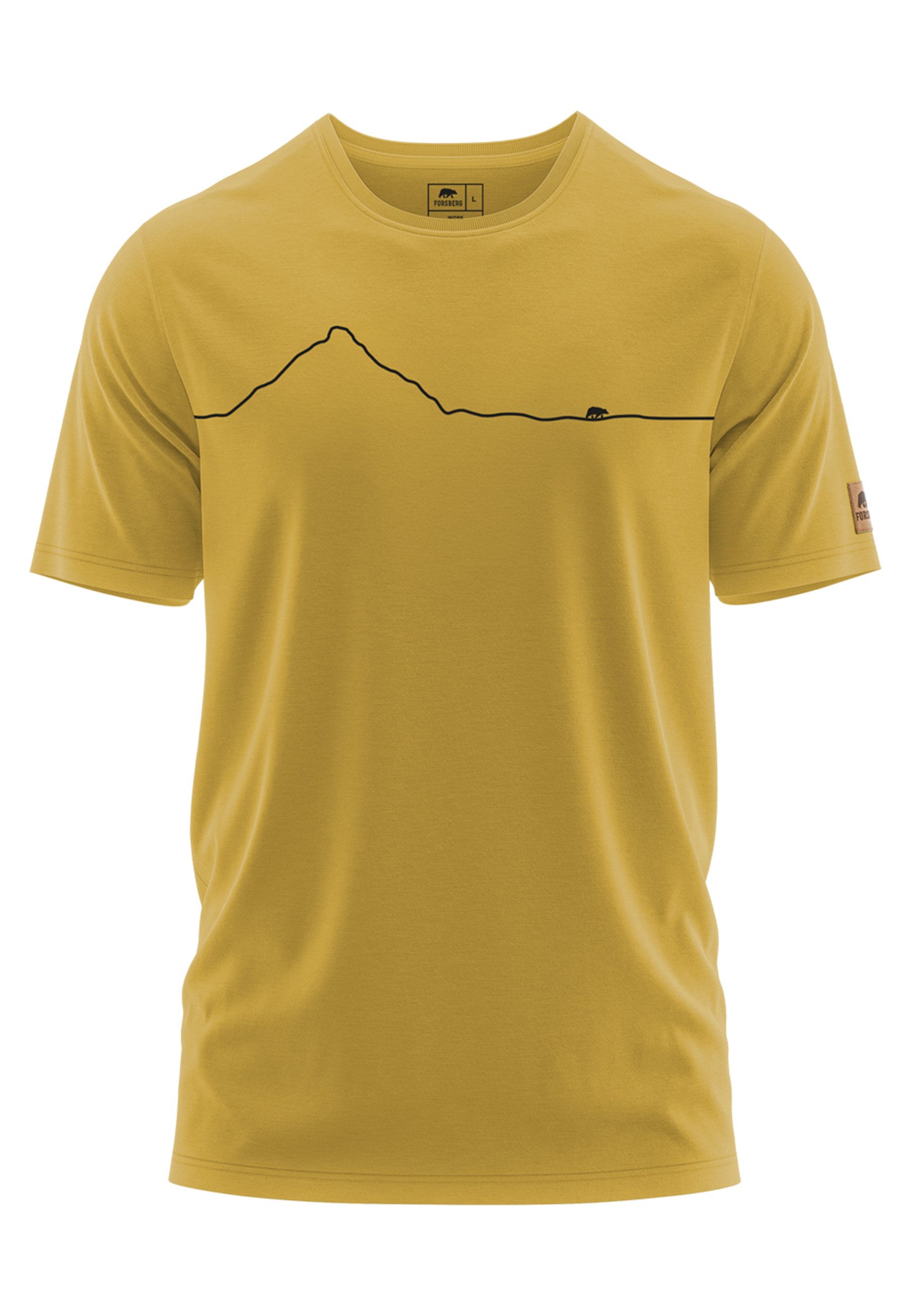 FORSBERG T-Shirt Mountain Line T-Shirt günstig online kaufen