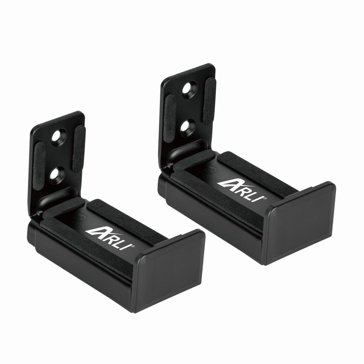 ARLI Soundbar-Halterung Universal Soundbar Wandhalterung verstellbar, (Packung, 1-tlg., 1er Halterung Set, chwarz für Lautsprecher / Soundbar Wandhalter) – Bild 3 von 5