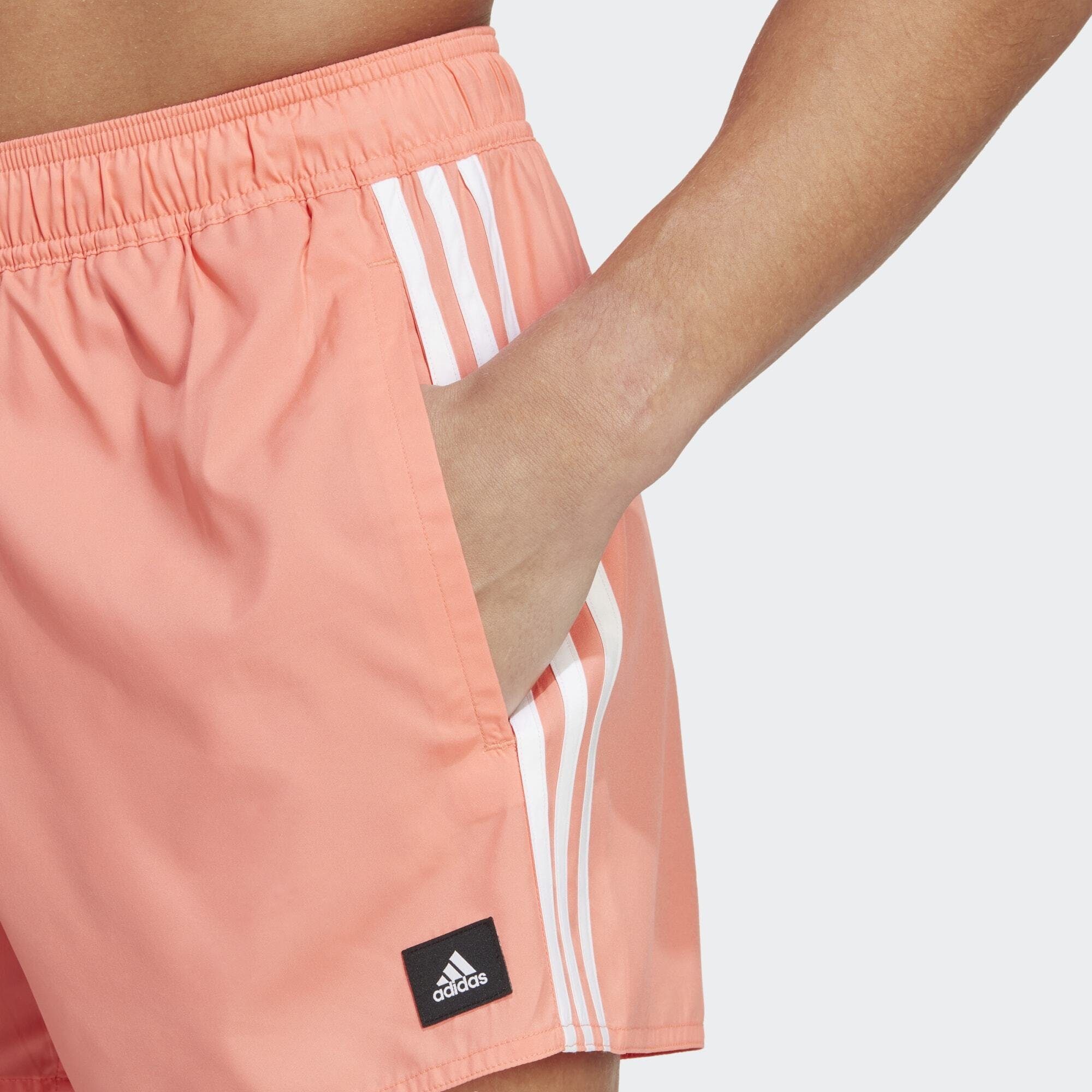 Badeshorts White Coral CLX adidas Originals / BADESHORTS Sportswear Fusion 3-STREIFEN adidas