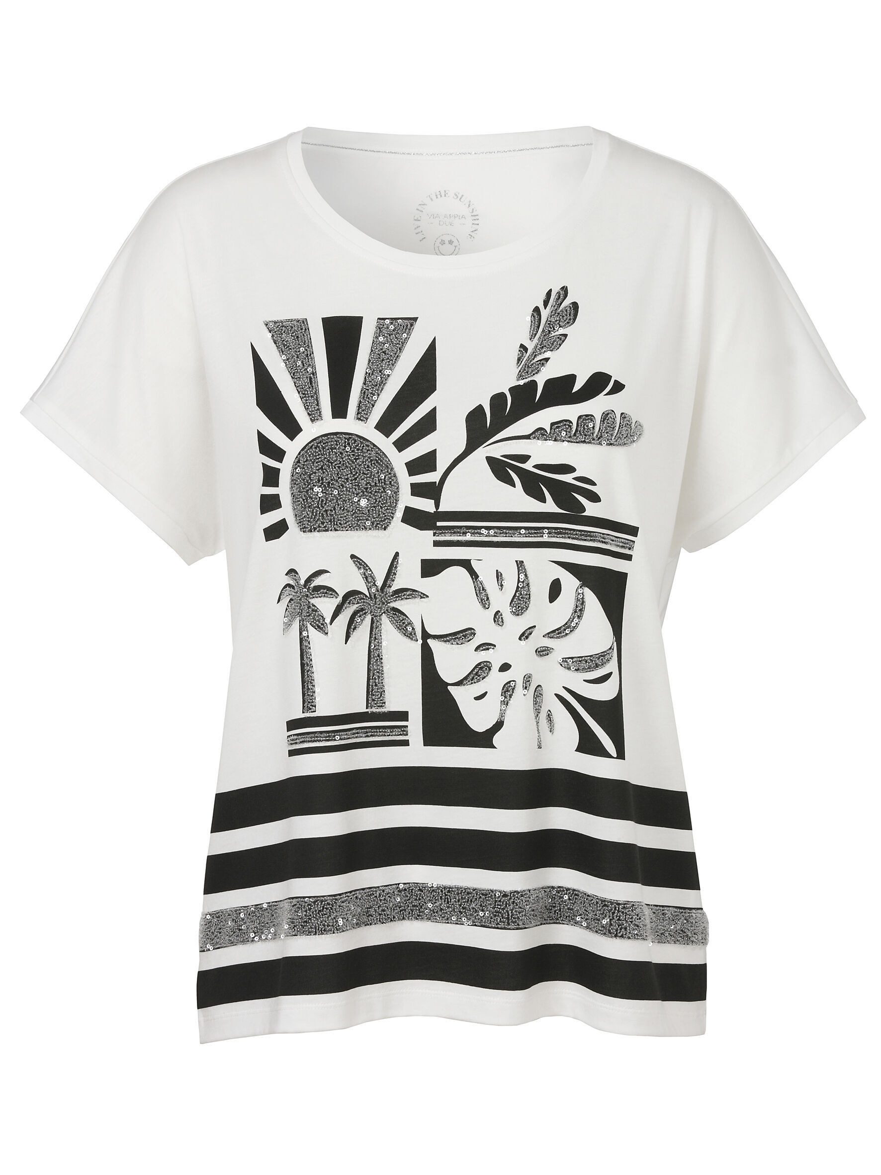 VIA APPIA DUE Print-Shirt (1-tlg) in günstig online kaufen