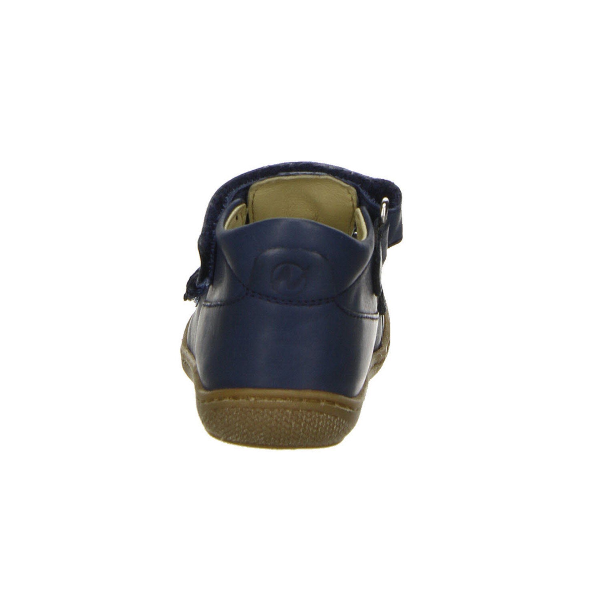 Naturino Jungen Sandalen Lauflernschuh blau dunkel Glattleder Puffy Schuhe Minilette