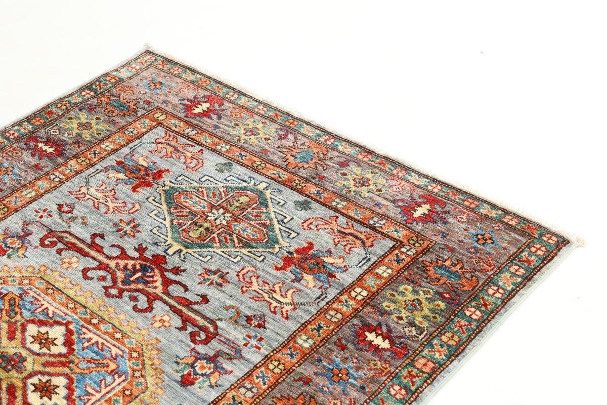 Orientteppich, 5 Orientteppich Höhe: Kazak rechteckig, Trading, 105x156 mm Super Nain Handgeknüpfter