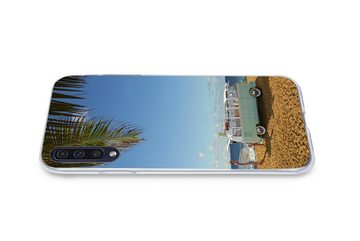 MuchoWow Handyhülle Strand - Bus - Surfen, Handyhülle Samsung Galaxy A30s, Smartphone-Bumper, Print, Handy