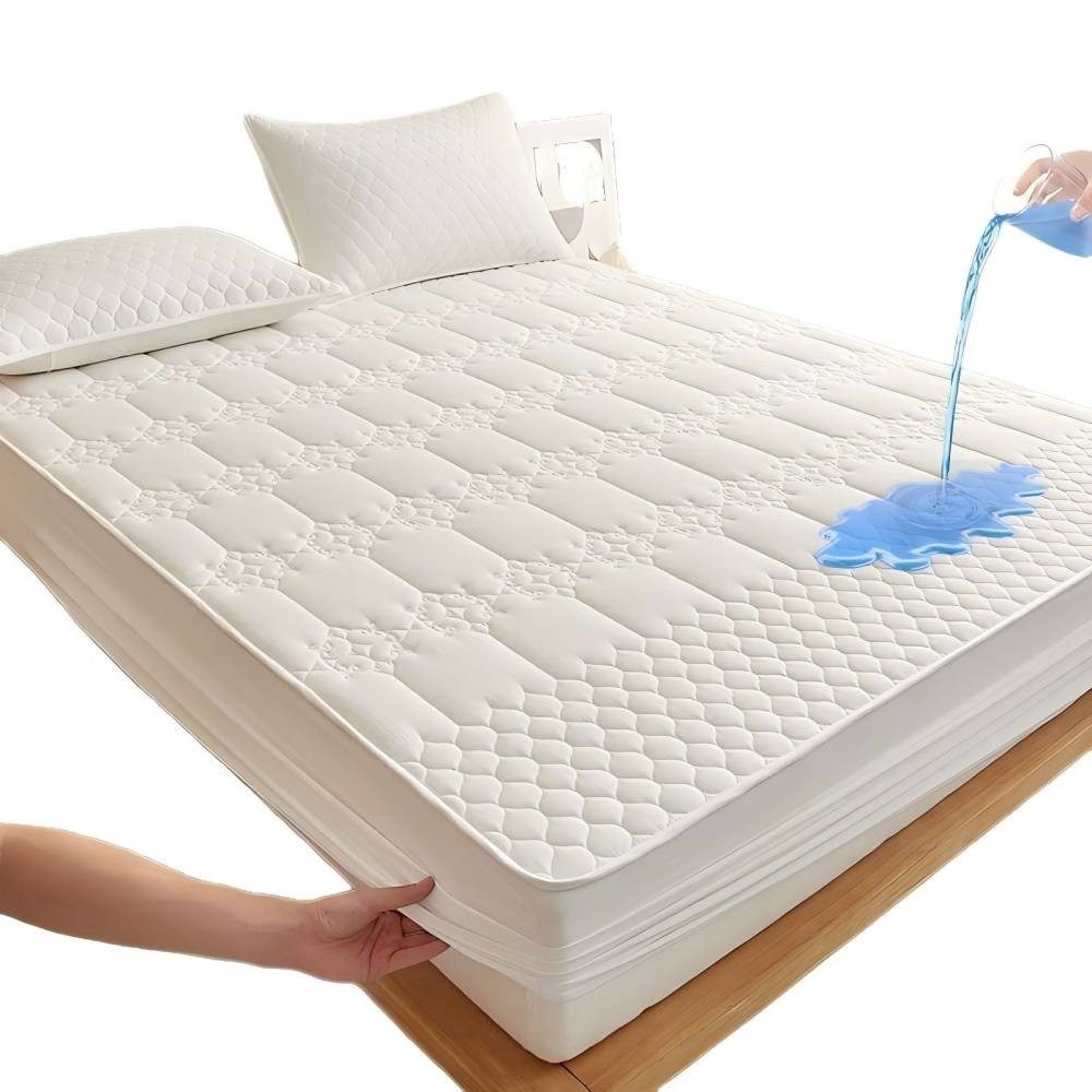 SIKAINI Spannbettlaken, Gummizug: Vollabdeckung, Wasserdicht, Schmutzabweis günstig online kaufen