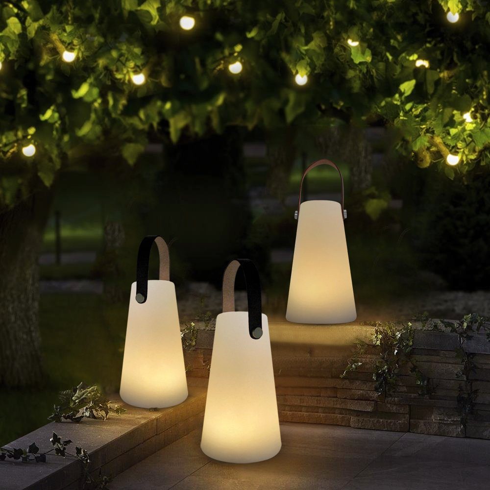 IROO Außen-Tischleuchte Dimmbar Tischlampe Camping für IROO Lampe Laterne LED Außen Mehrszenen