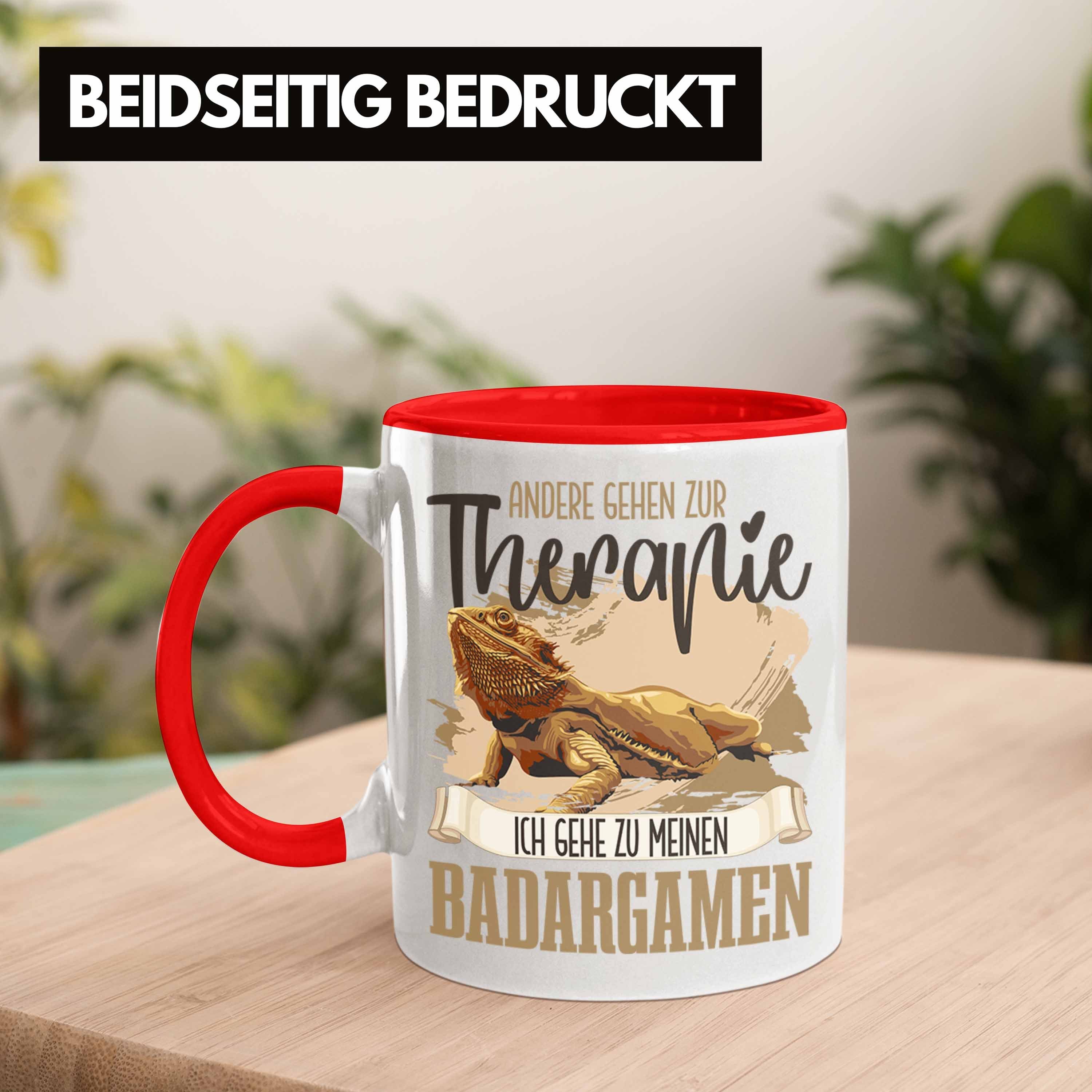 Lustiger Rot - Bartagame Trendation Tasse Besitzer Tasse Trendation für Geschenk Bartagamen