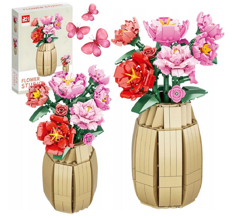 COIL Blumenstrauß, Bausteinset, Spielbausteine, Baukasten Spielbauklötze, ( günstig online kaufen