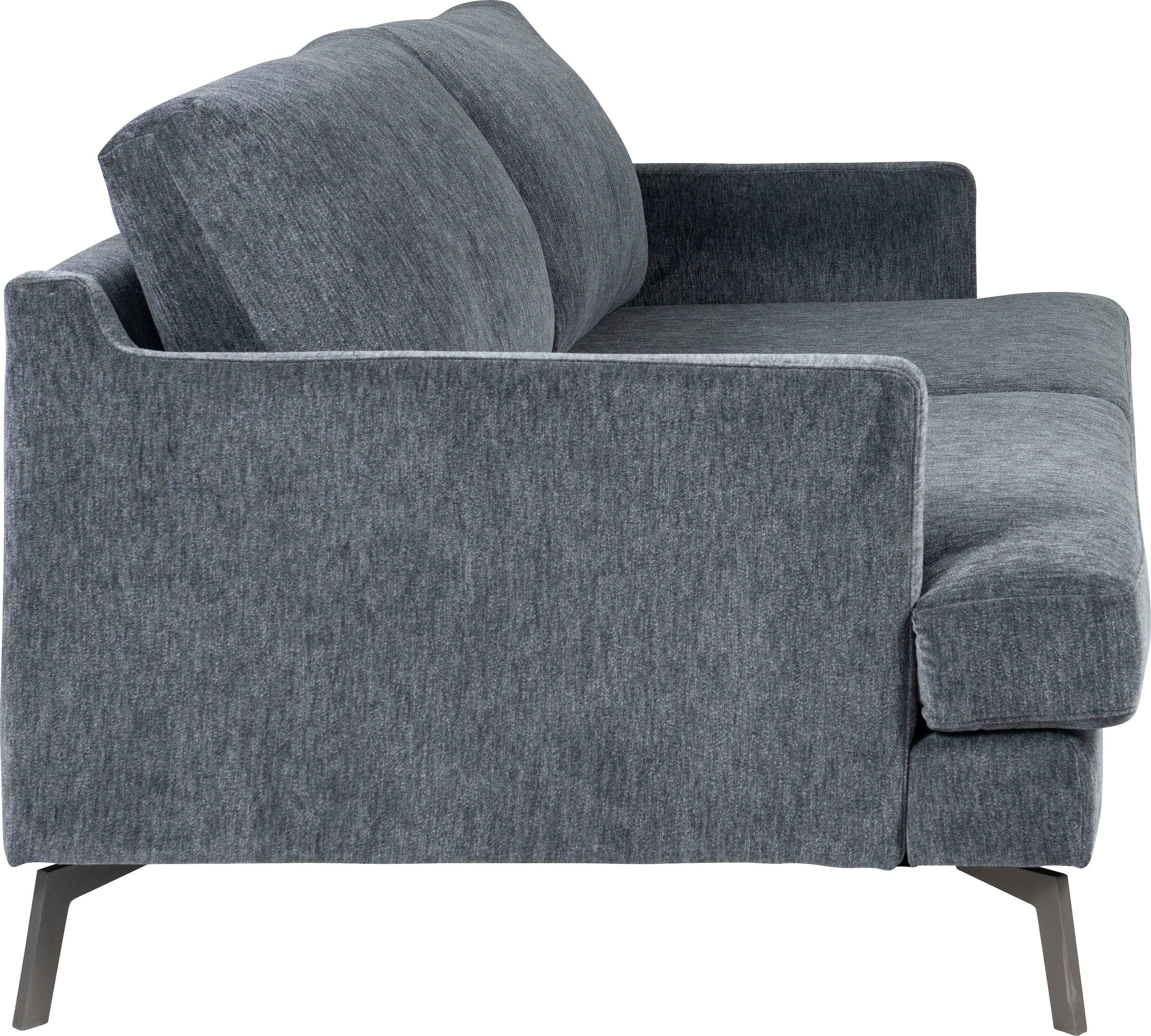 Klassiker Saga, furninova Design grey skandinavischen ein im 3-Sitzer