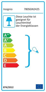 Opviq Stehlampe 38 x 140 cm, Stehlampe, 70% MDF / 30% PVC -Stoff