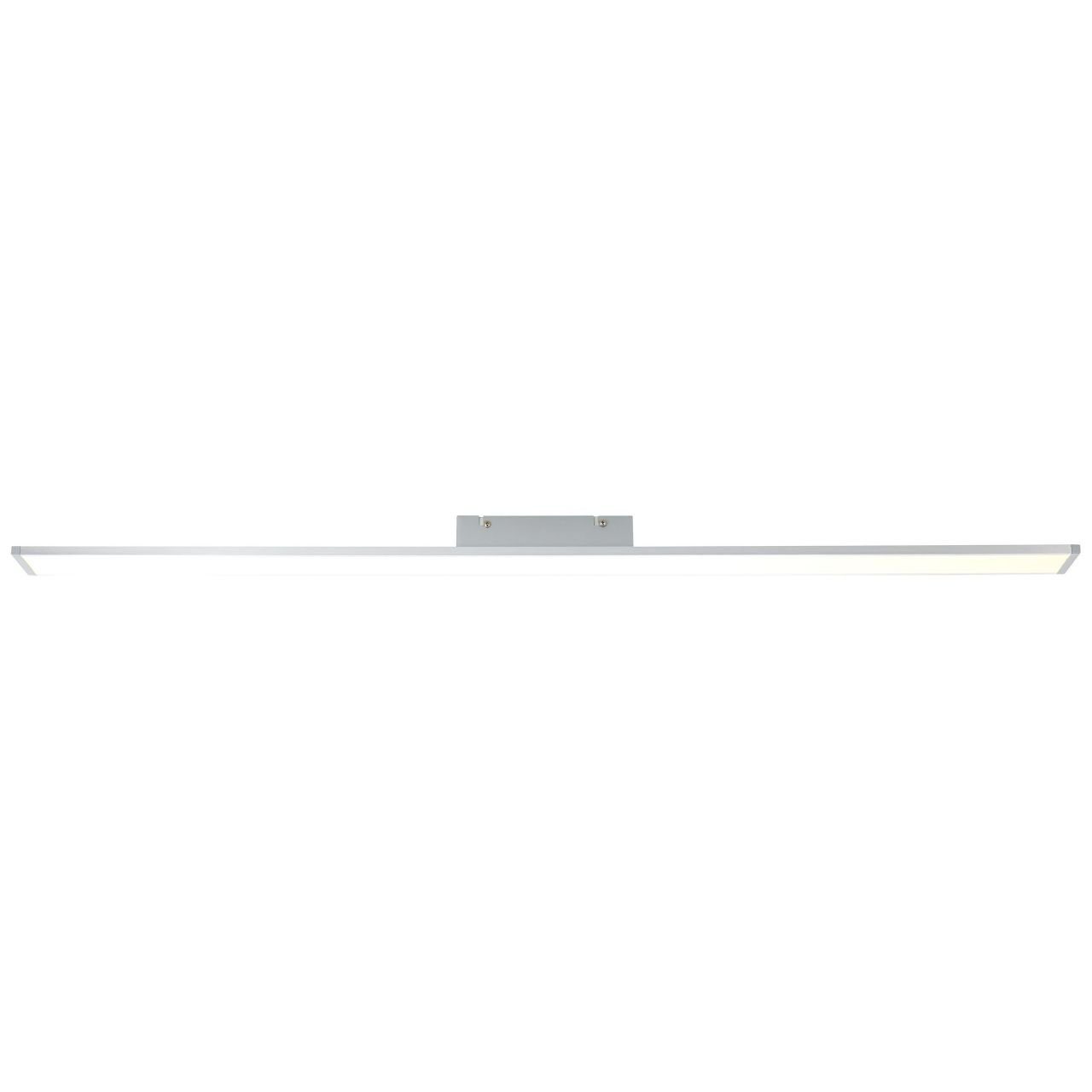 Brilliant easyDim 1x 2 alu/weiß Deckenaufbau-Paneel Entrance LED Lampe Entrance, Aufbauleuchte 120x7cm
