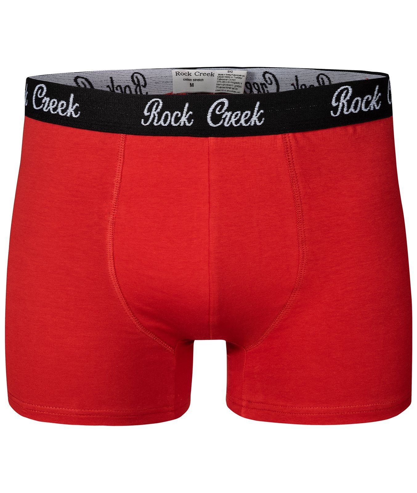 Rock (8er-Set) | | 8er Creek Boxershorts Herren grau blau H-218 Set | dunkelblau schwarz Boxershorts rot weiß | |