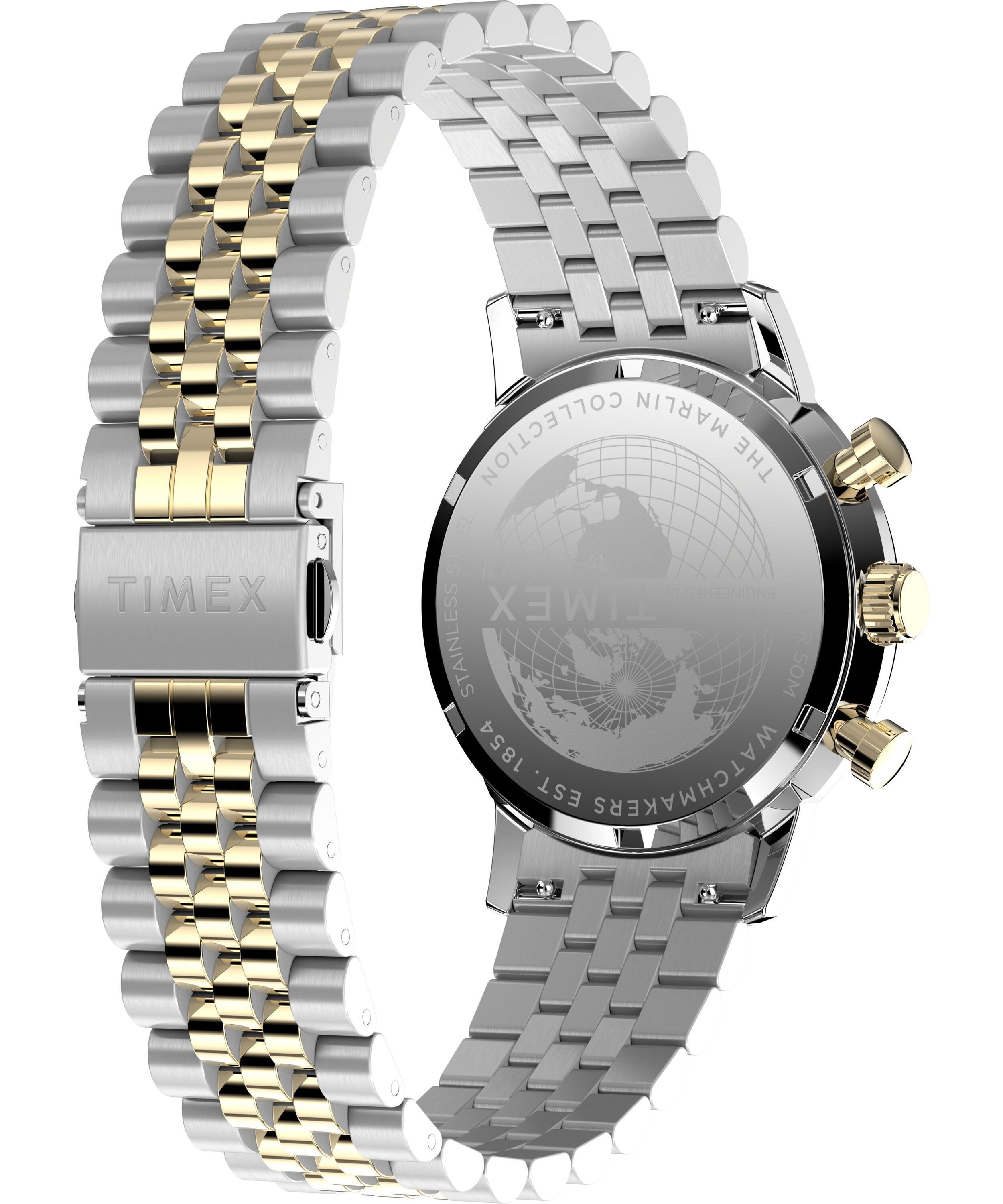 Timex Quarzuhr Marlin Quartz Chronograph, (1-tlg., Not a set – not applicable to this product), Quarz Chronograph