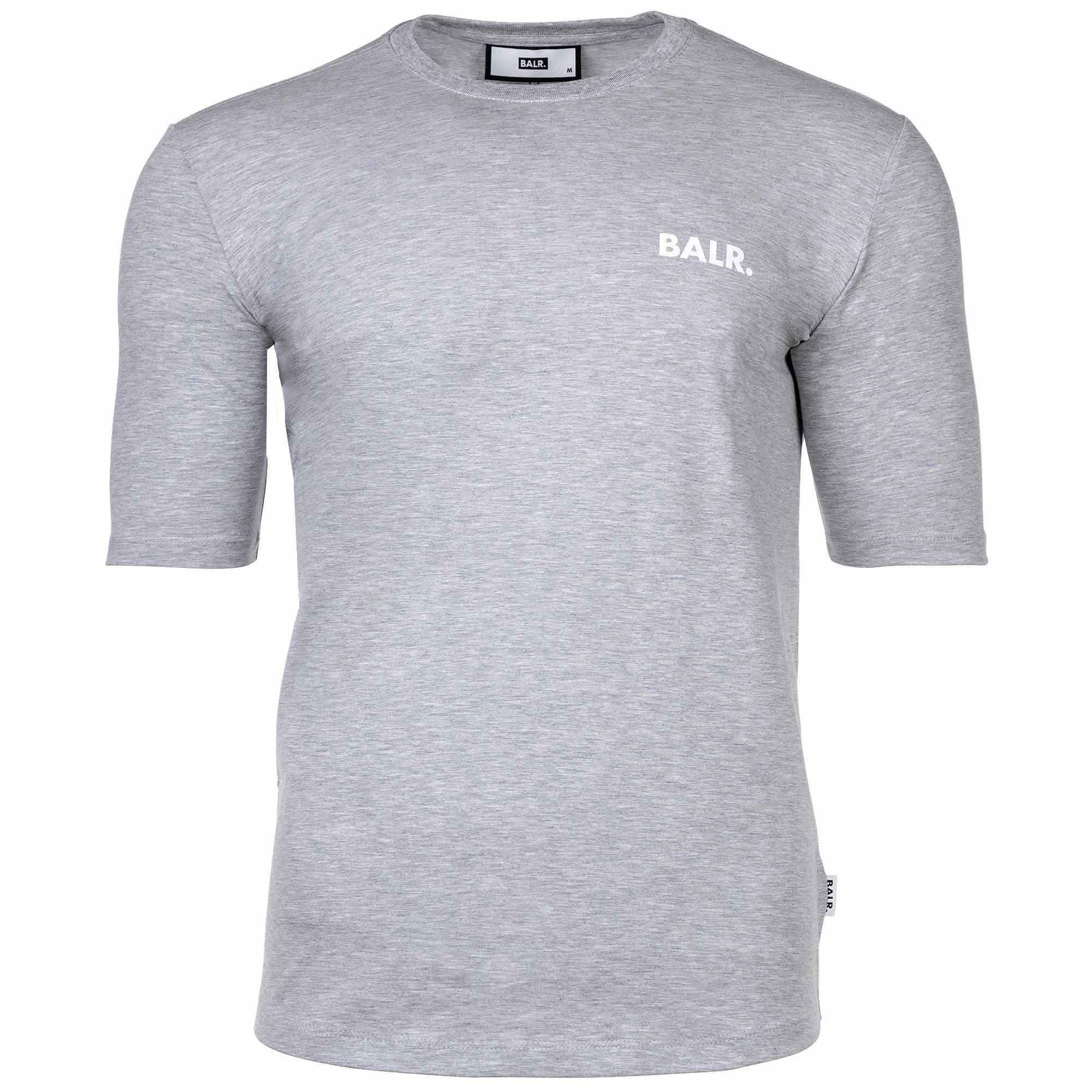 BALR. T-Shirt Herren T-Shirt - Athletic Small Branded Chest Grau