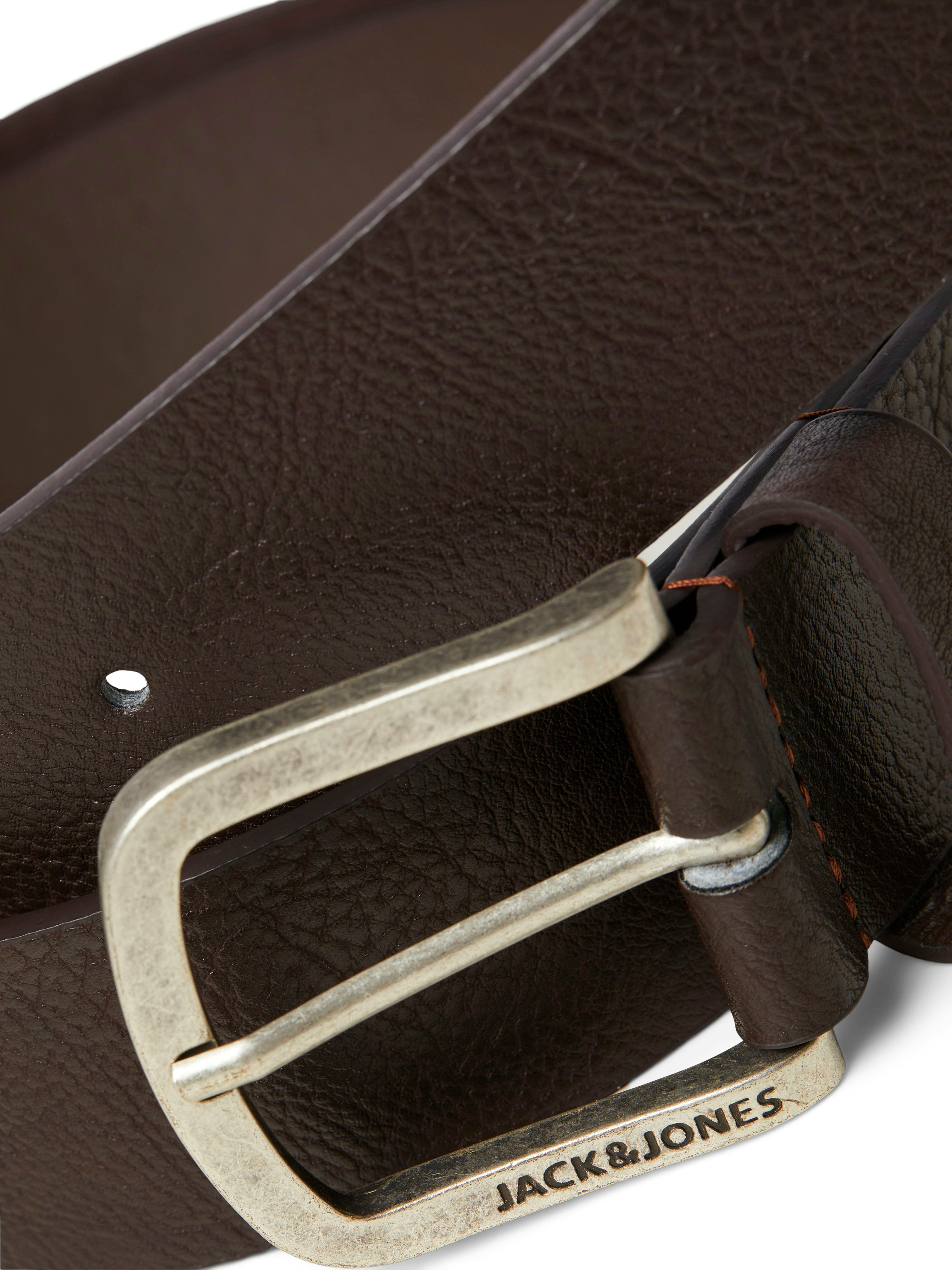 Jack & Jones Ledergürtel JACHARRY BELT NOOS