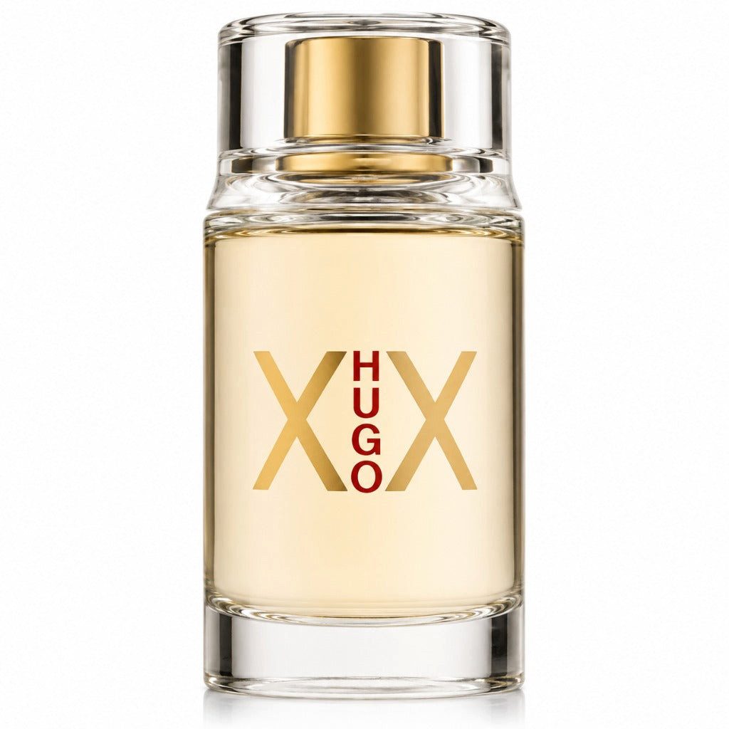 BOSS Duft-Set HUGO XX Women EDT – Fruchtig Blumig + Parfümzerstäuber (leer)