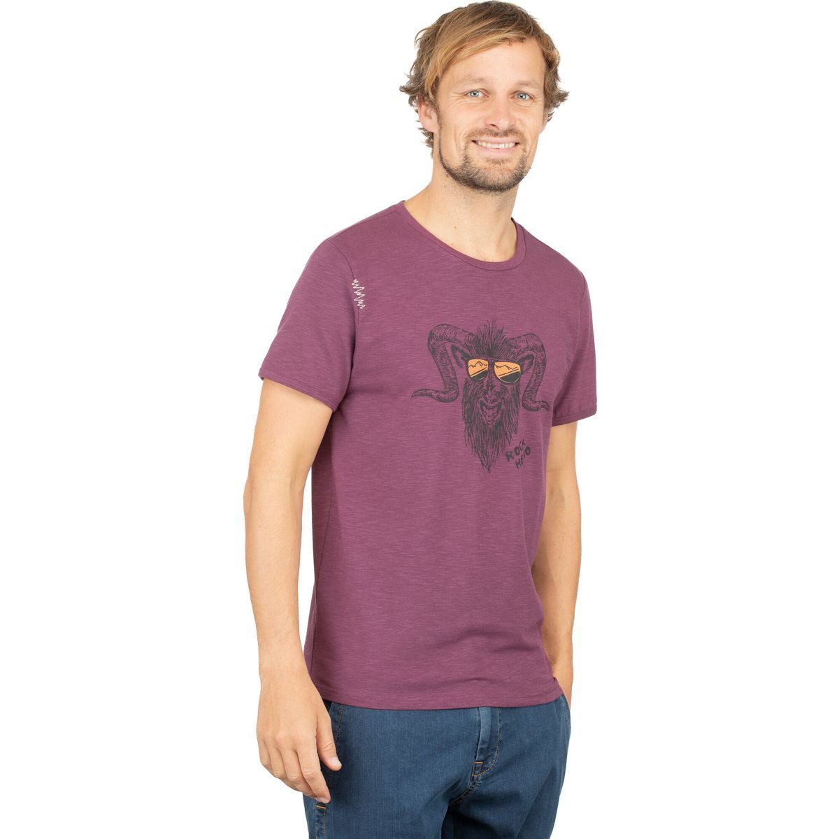 Chillaz Kurzarmshirt Rock Hero Super bequemes und nachhaltiges T-Shirt für Klettern, Wandern
