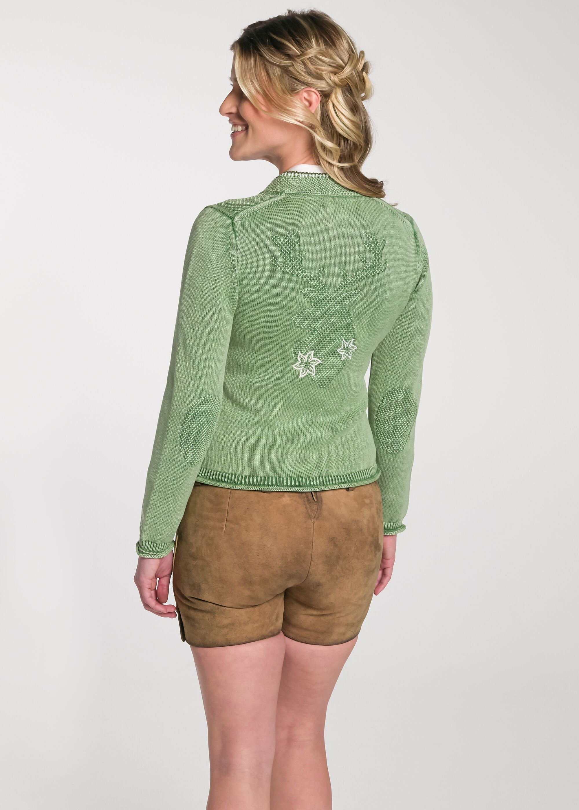 Spieth & Wensky Trachtenstrickjacke Tarana (1-tlg) mit Stickerei