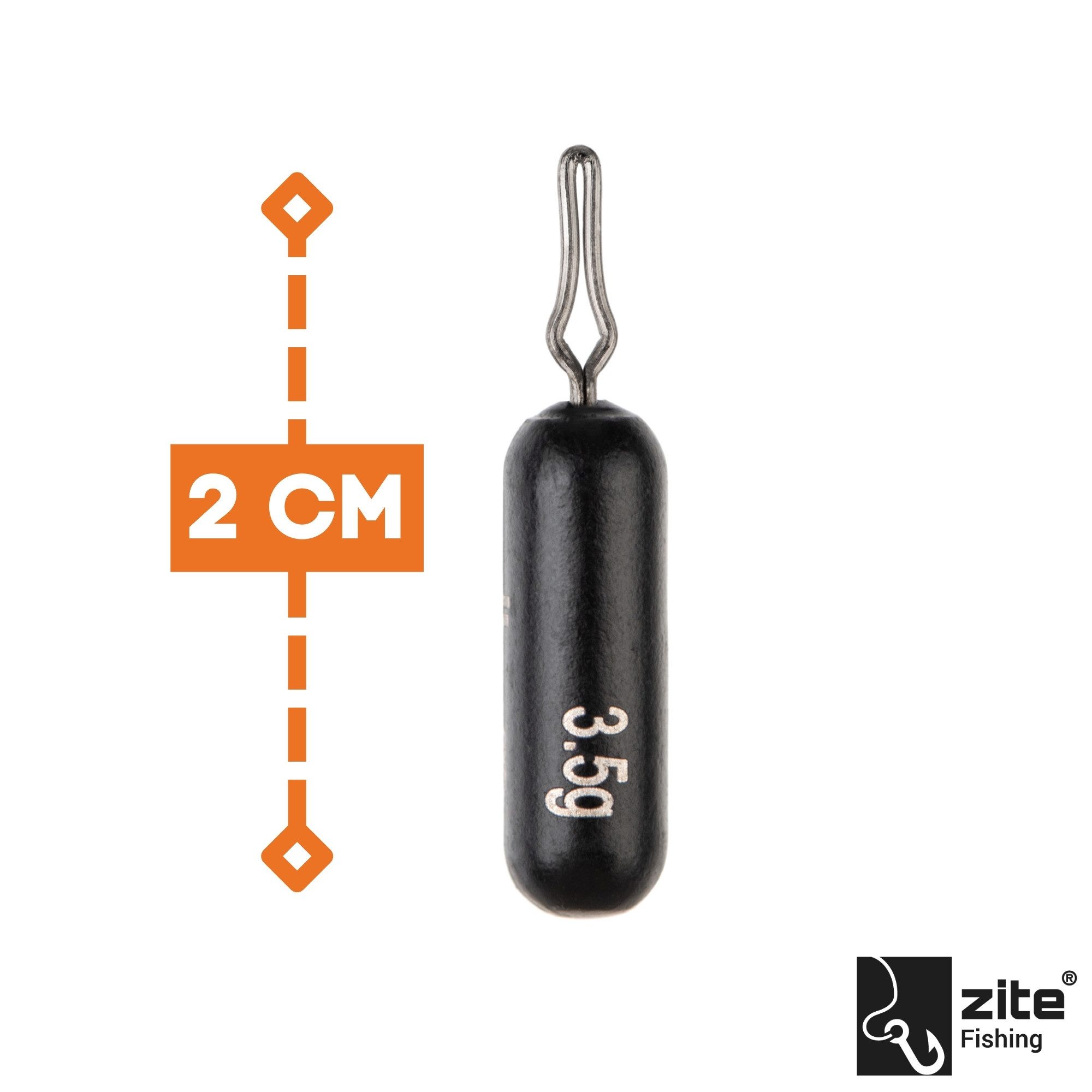 Zite Angelgewicht Tungsten Drop Shot Gewichte 3,5-14g Stabform Beschichtung Dropshot-Rig