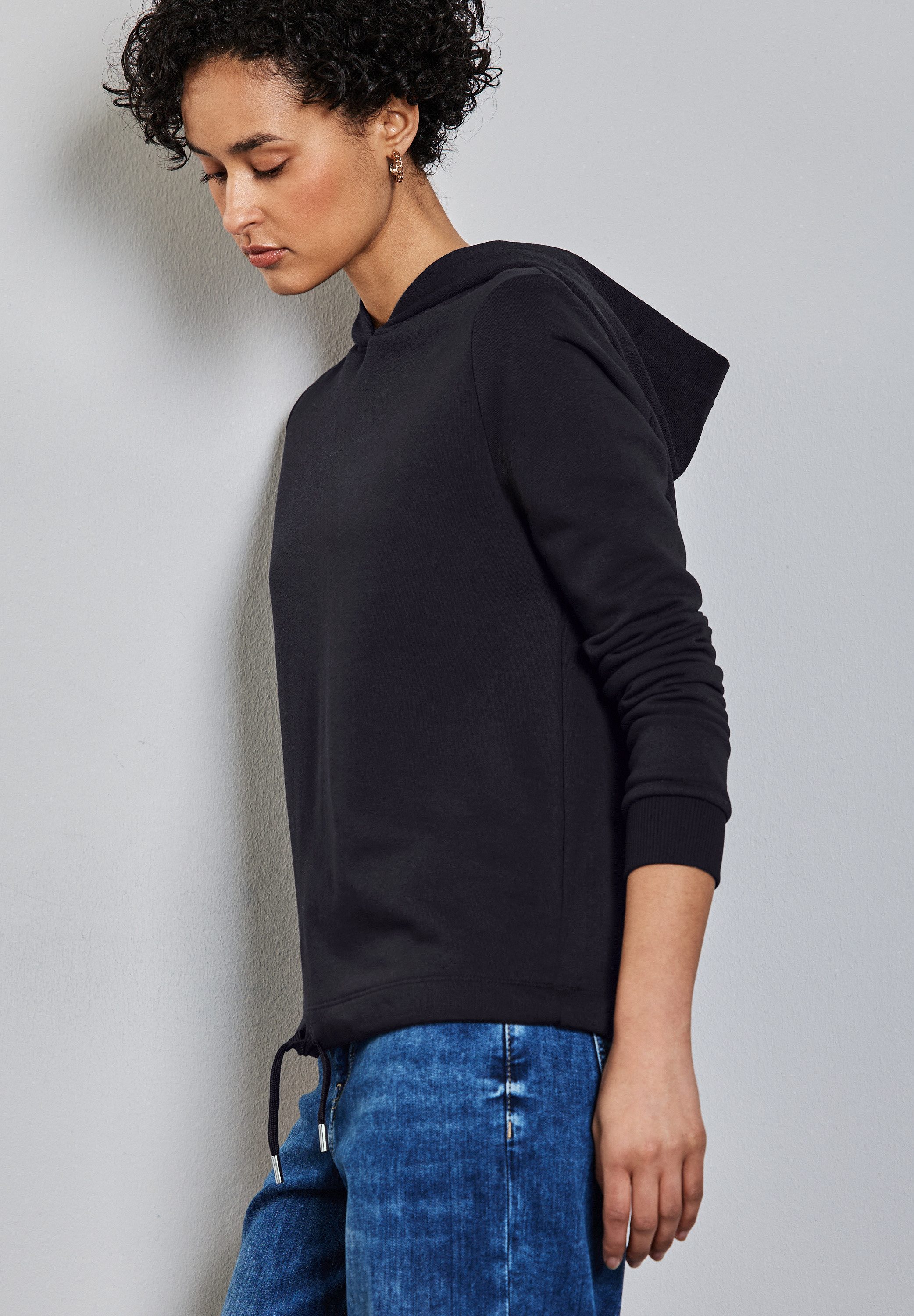 STREET ONE Hoodie, im soften Baumwoll-Mix günstig online kaufen
