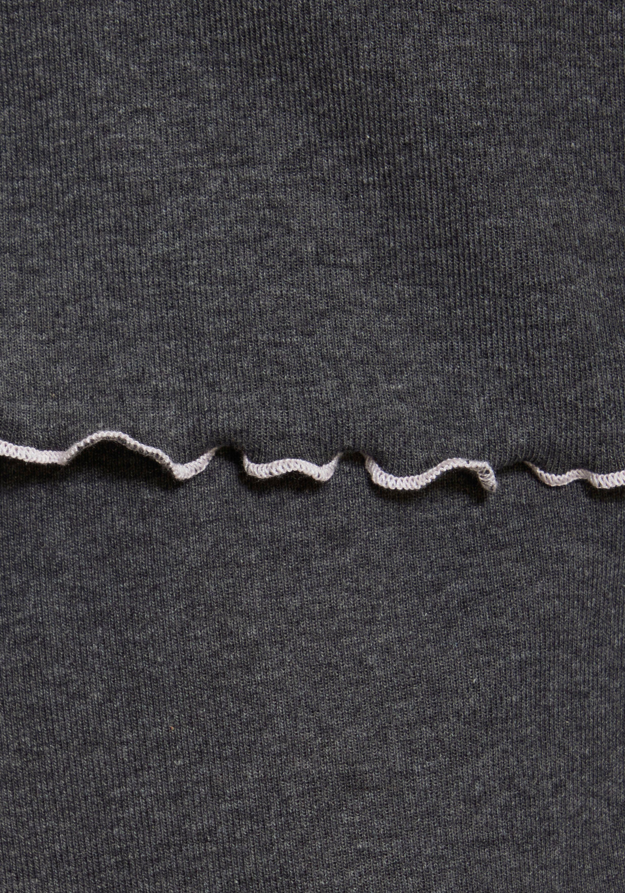 s.Oliver Pyjama (Set, 2 tlg) mit Babylock-Abschlüssen