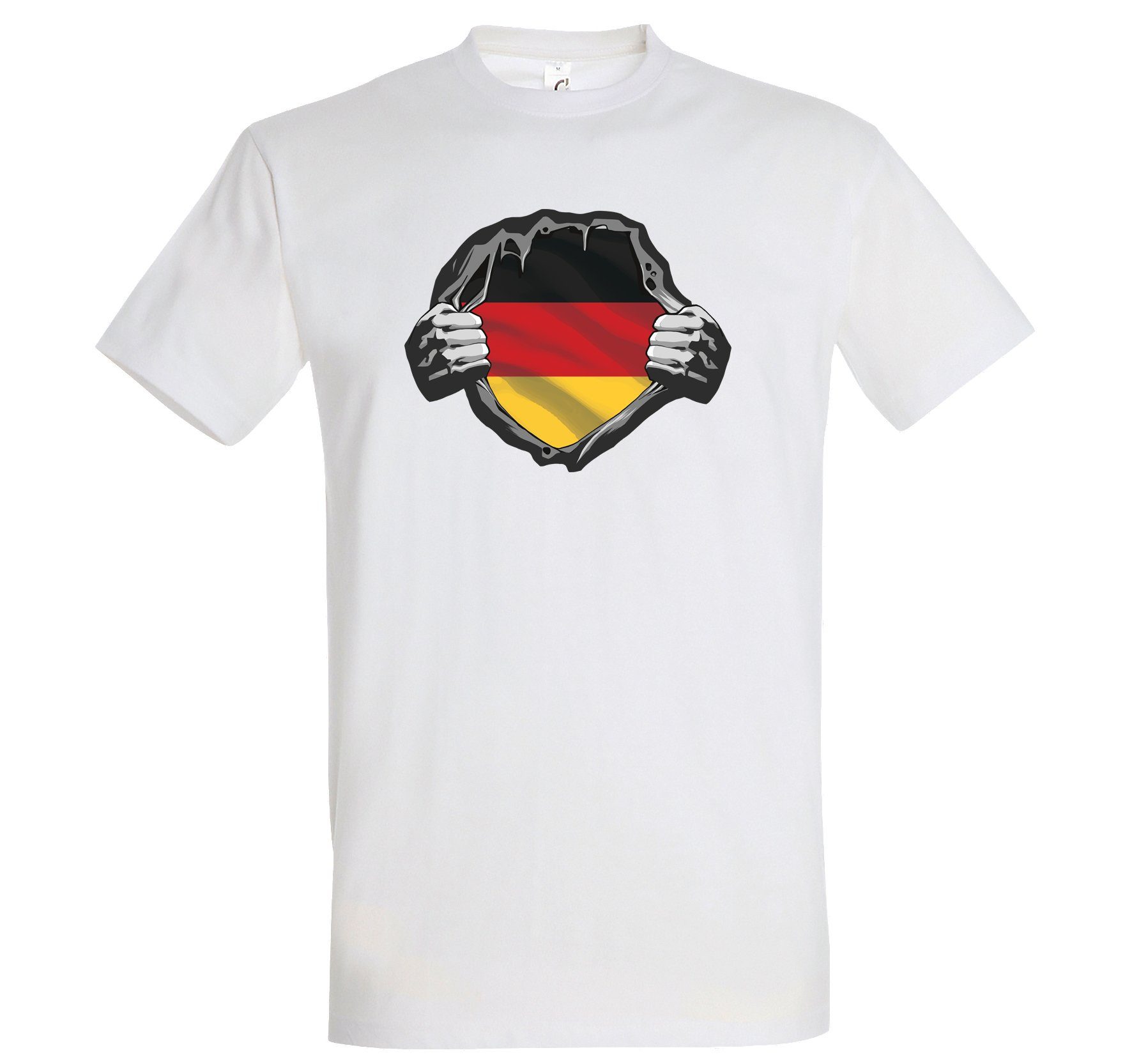 T-Shirt Deutschland Herz Herren T-Shirt