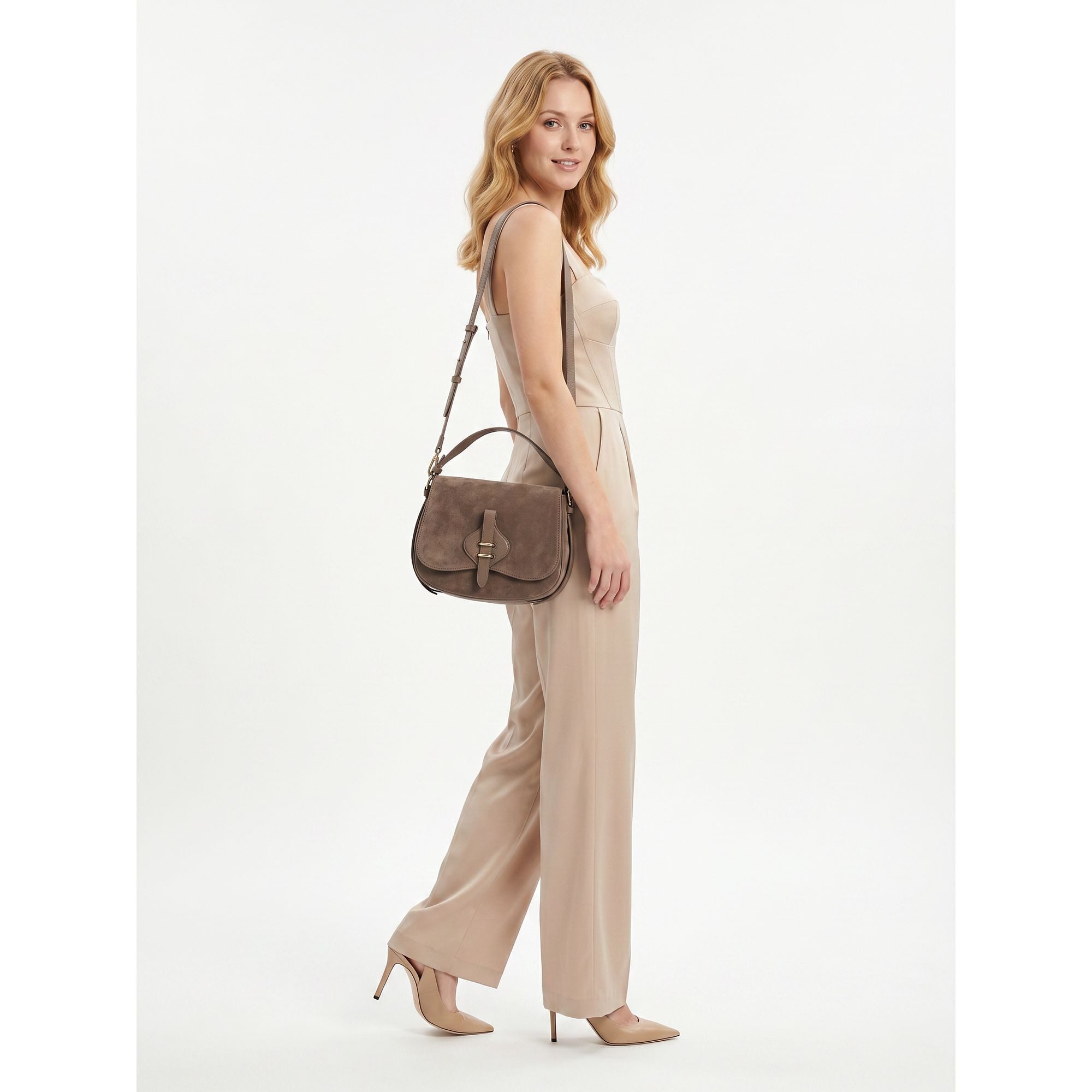 COCCINELLE Schultertasche Mavery, Leder