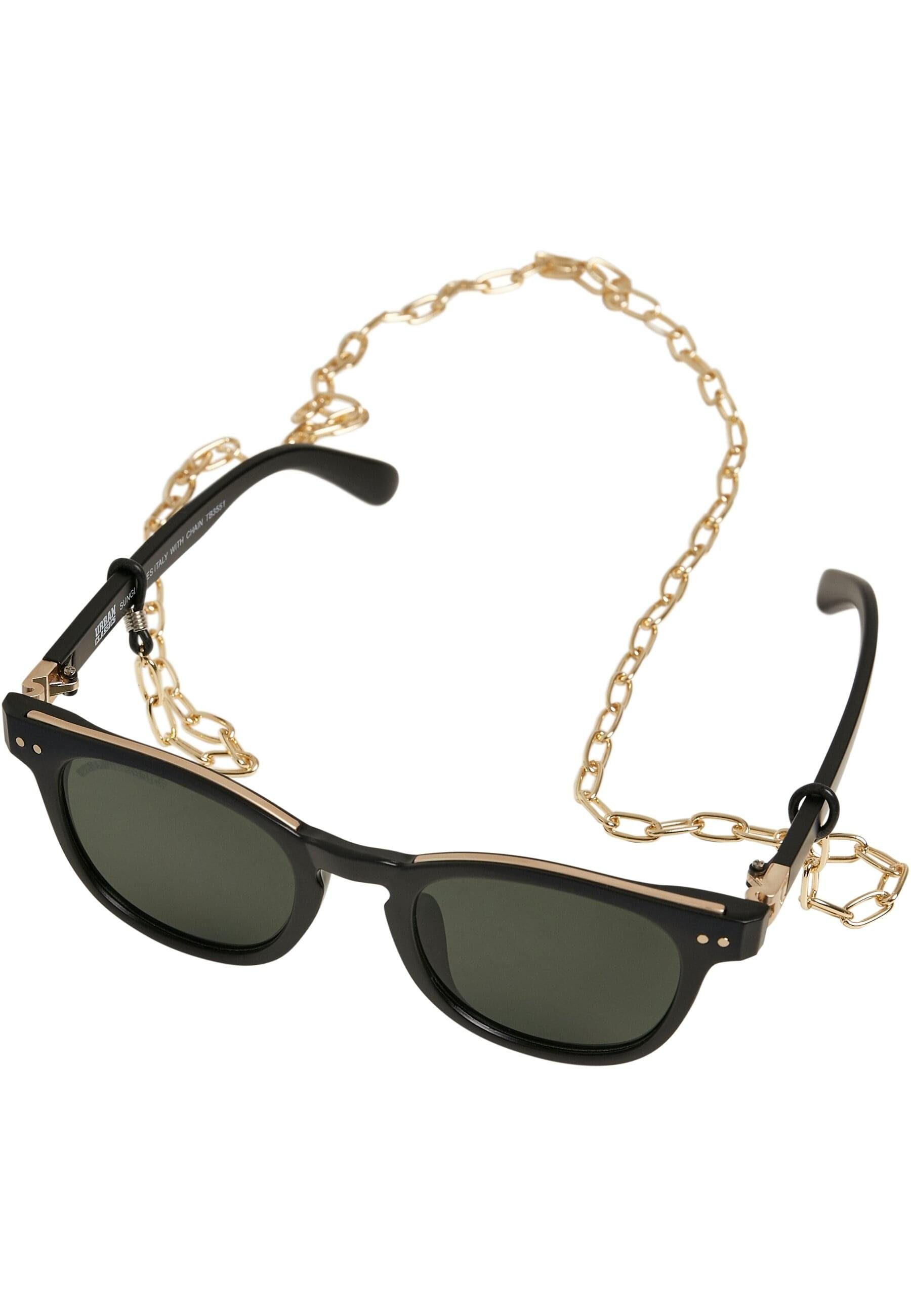 chain Italy CLASSICS with Sonnenbrille URBAN Unisex Sunglasses black/gold/gold