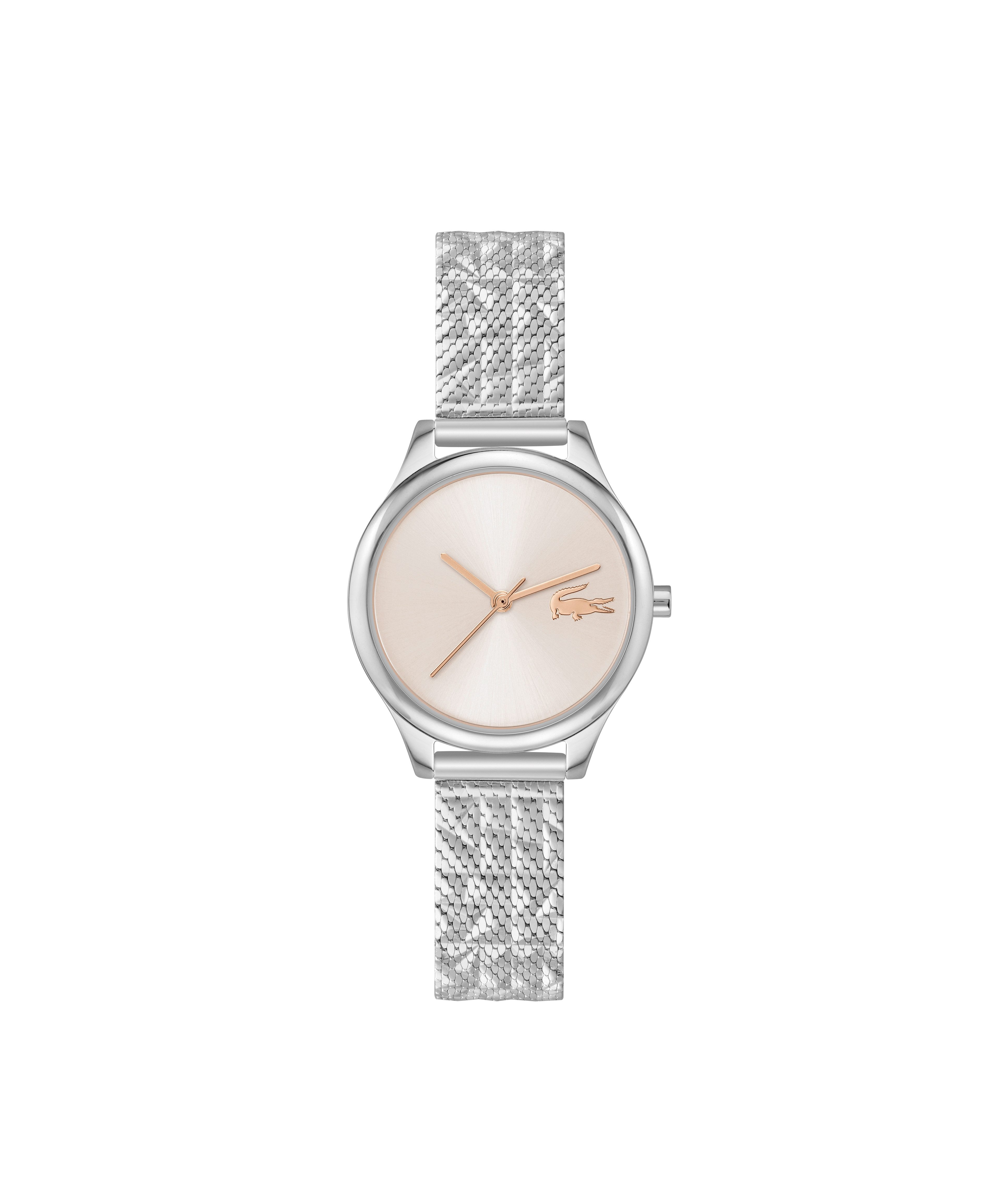 Calvin Klein Mini Crocodelle 2001501, Armbanduhr, Damenuhr, Edelstahlarmband, analog